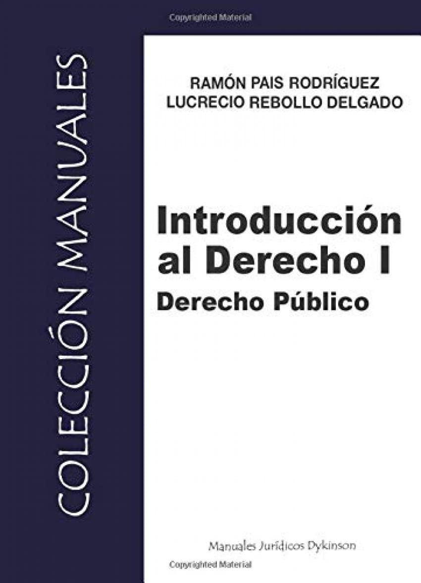Introducción al Derecho: Derecho público I Law