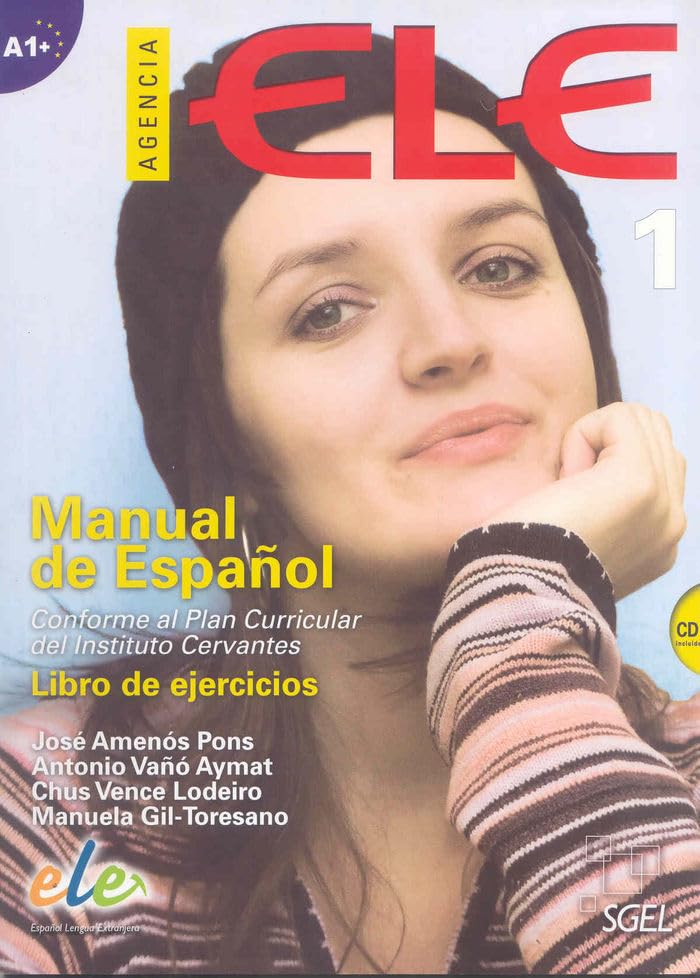 Agencia ELE 1. Cuaderno de ejercicios (inkl. CD): Manual de español. Libro de ejercicios. Nivel A1+: Libro De Ejercicios + CD 1 Professional & Reference Books