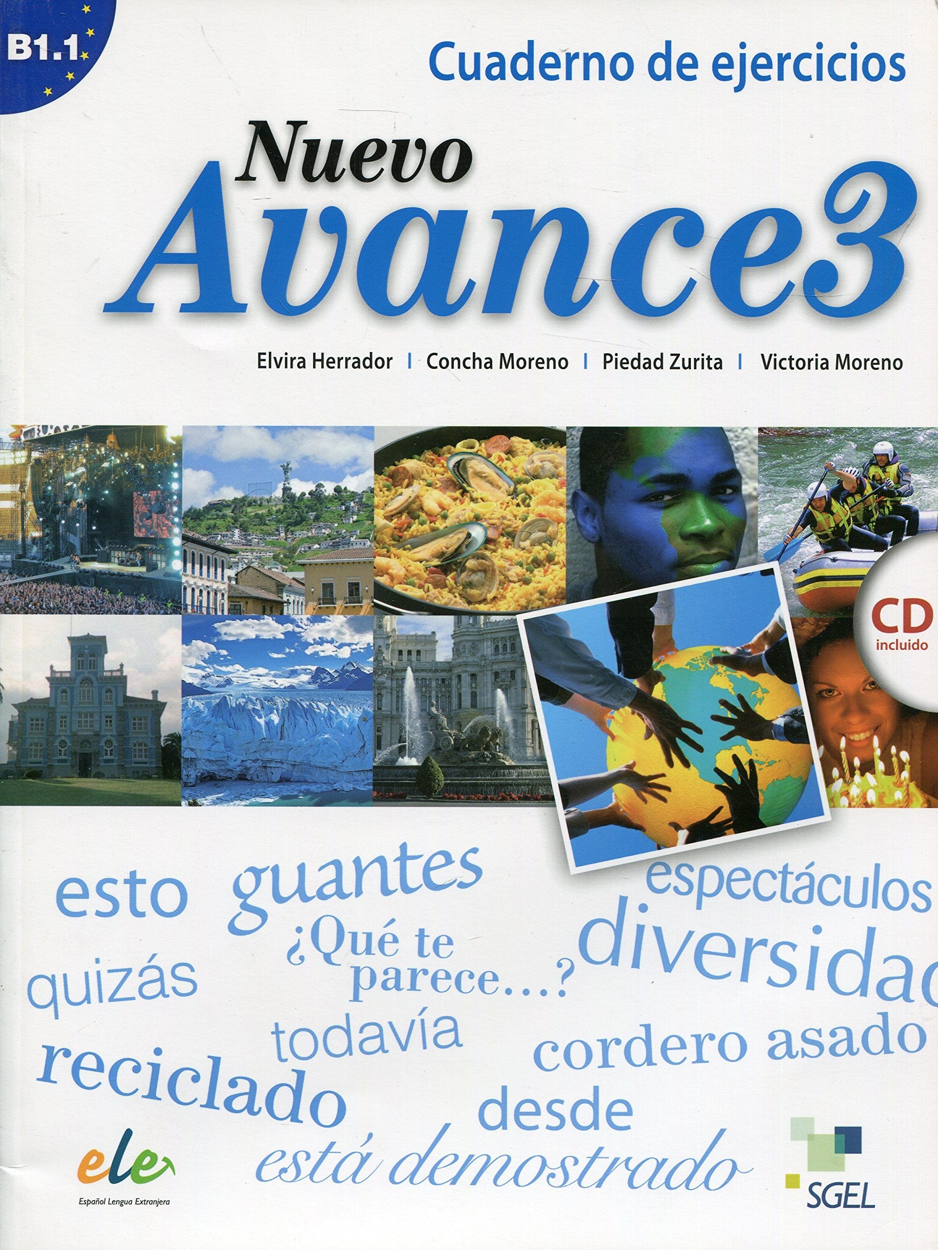 Nuevo Avance 3 Exercises Book + CD B1.1 book