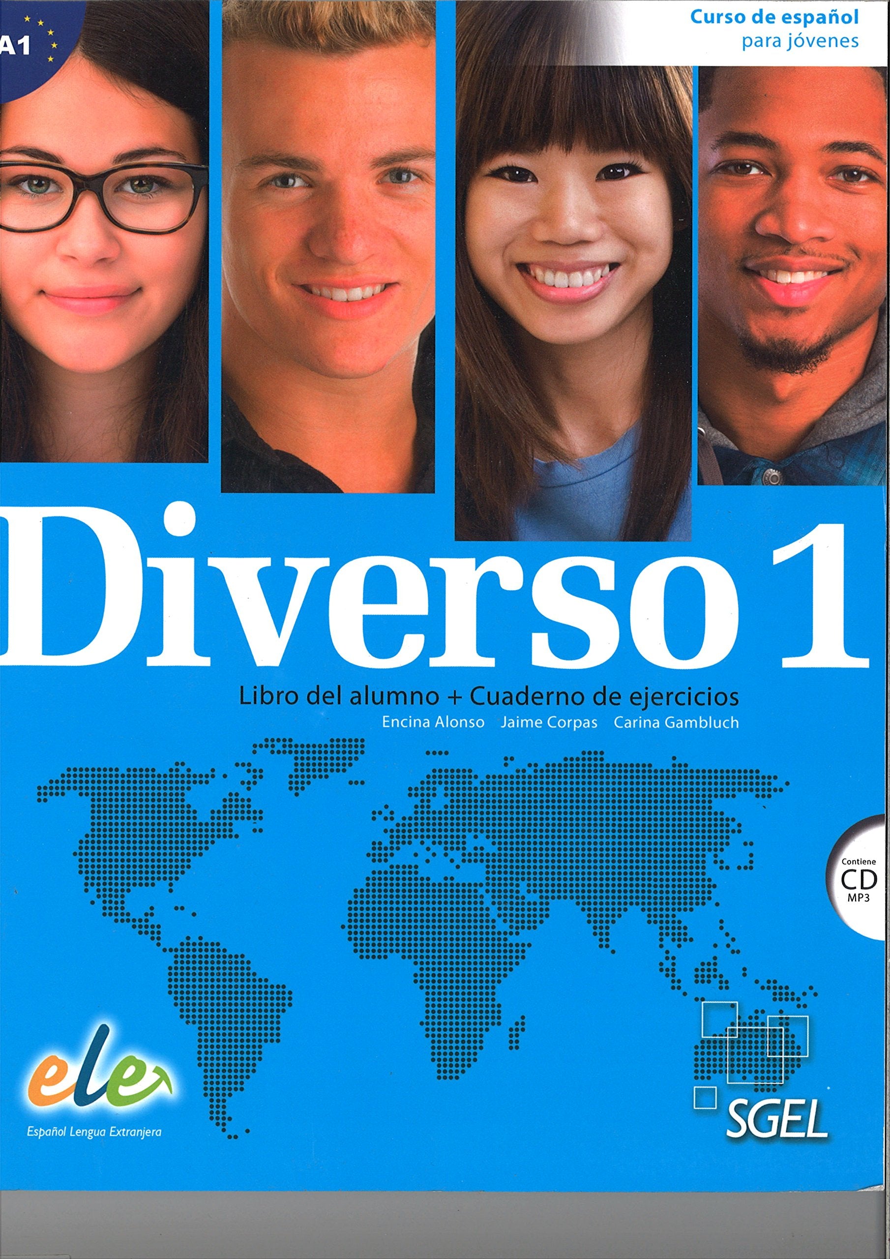 Diverso 1 Podrecznik i cwiczenia + CD: Curso de Espanol Para Jovenes Social Sciences