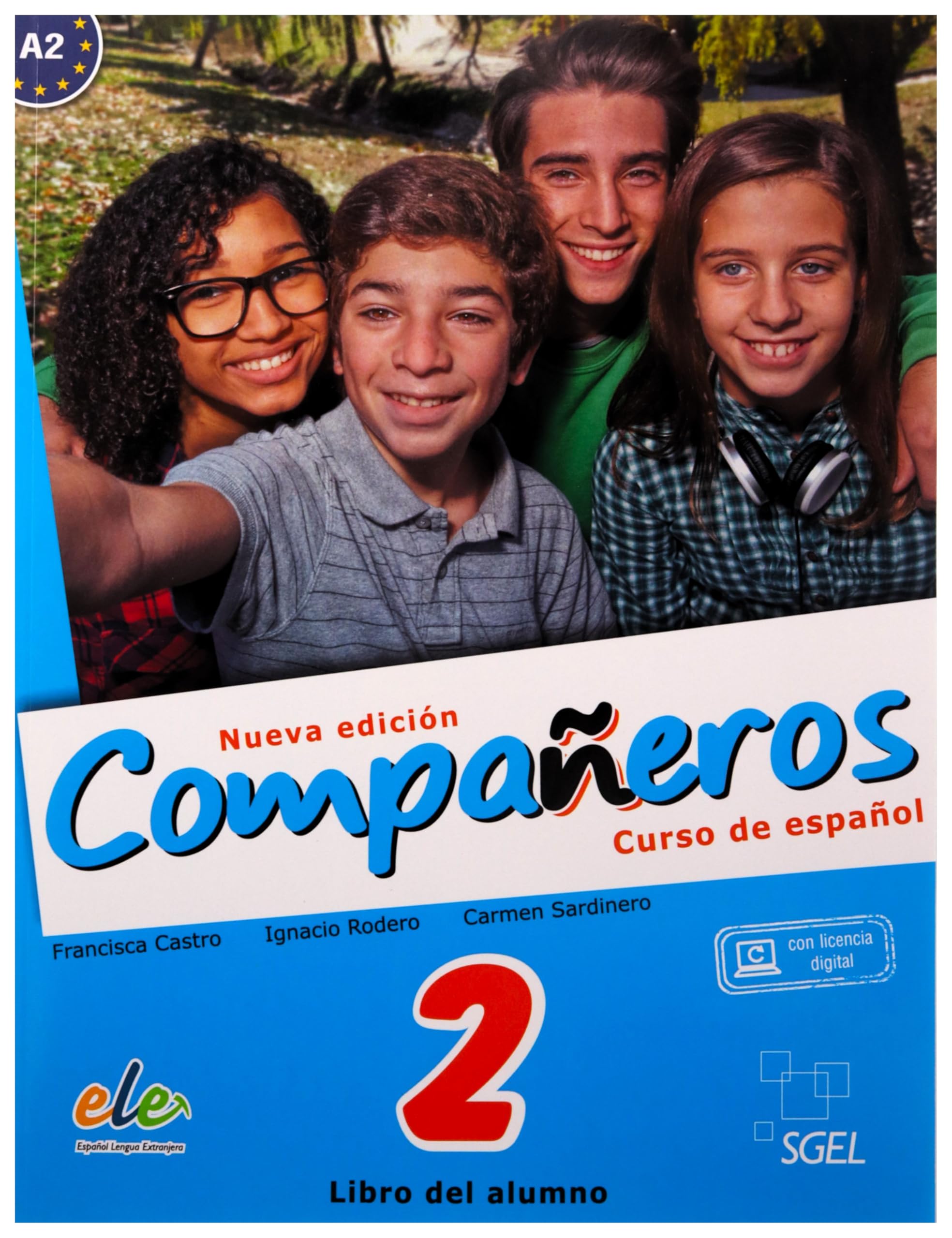 Companeros 2 Podrecznik + klucz dostepu: A2 (Compañeros 2 - Curso de espanol) Social Sciences