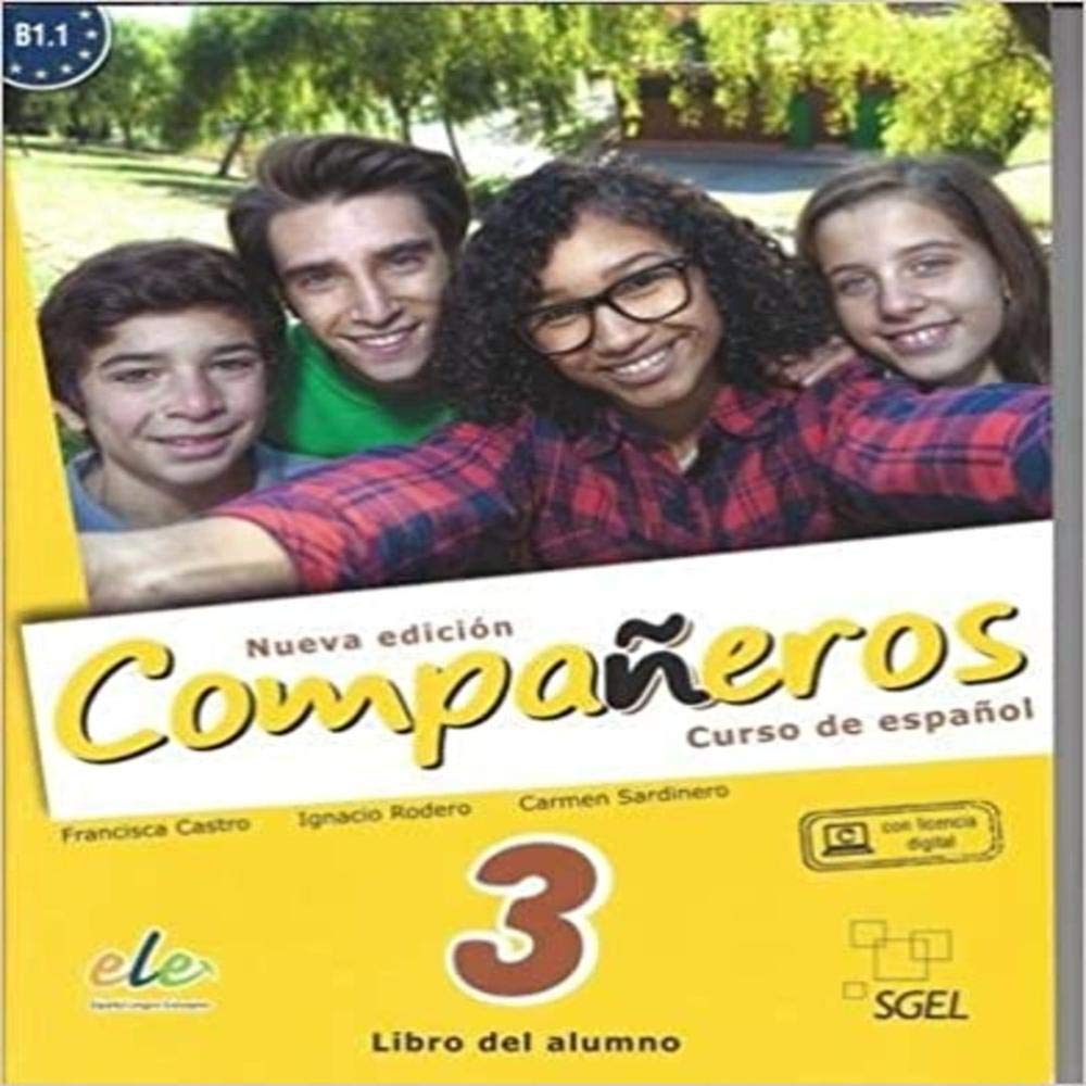 Companeros 3 Podrecznik + licencia digital - nueva edicion: Curso de Espanol: Libro del Alumno Social Sciences