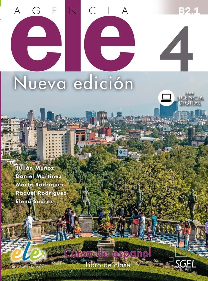 Agencia ELE - Nueva edicion: Libro de clase + licencia digital 4 (B2.1) book