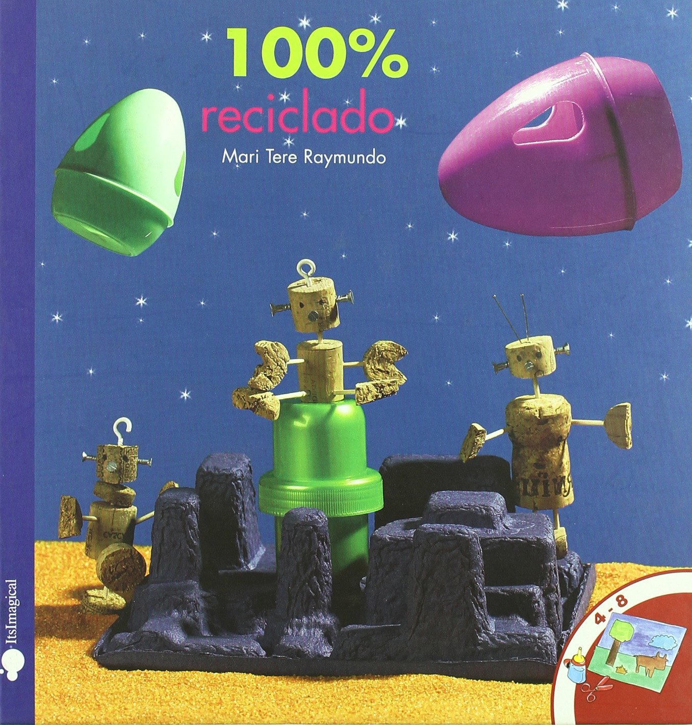 100% reciclado book