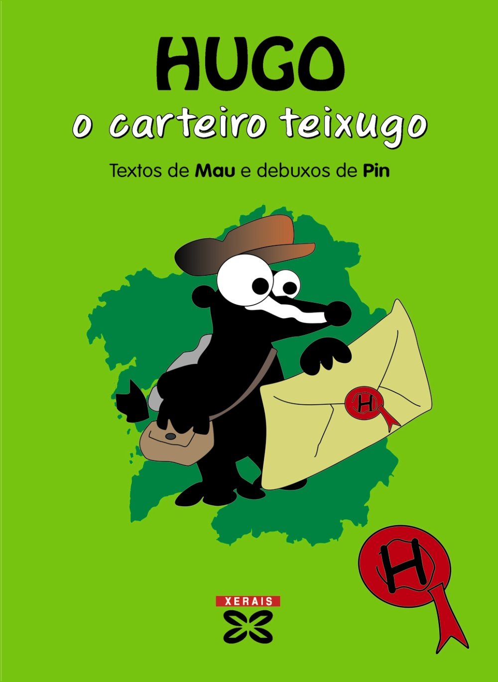 Hugo, O Carteiro Teixugo / Hugo, the Postman Badger-european book