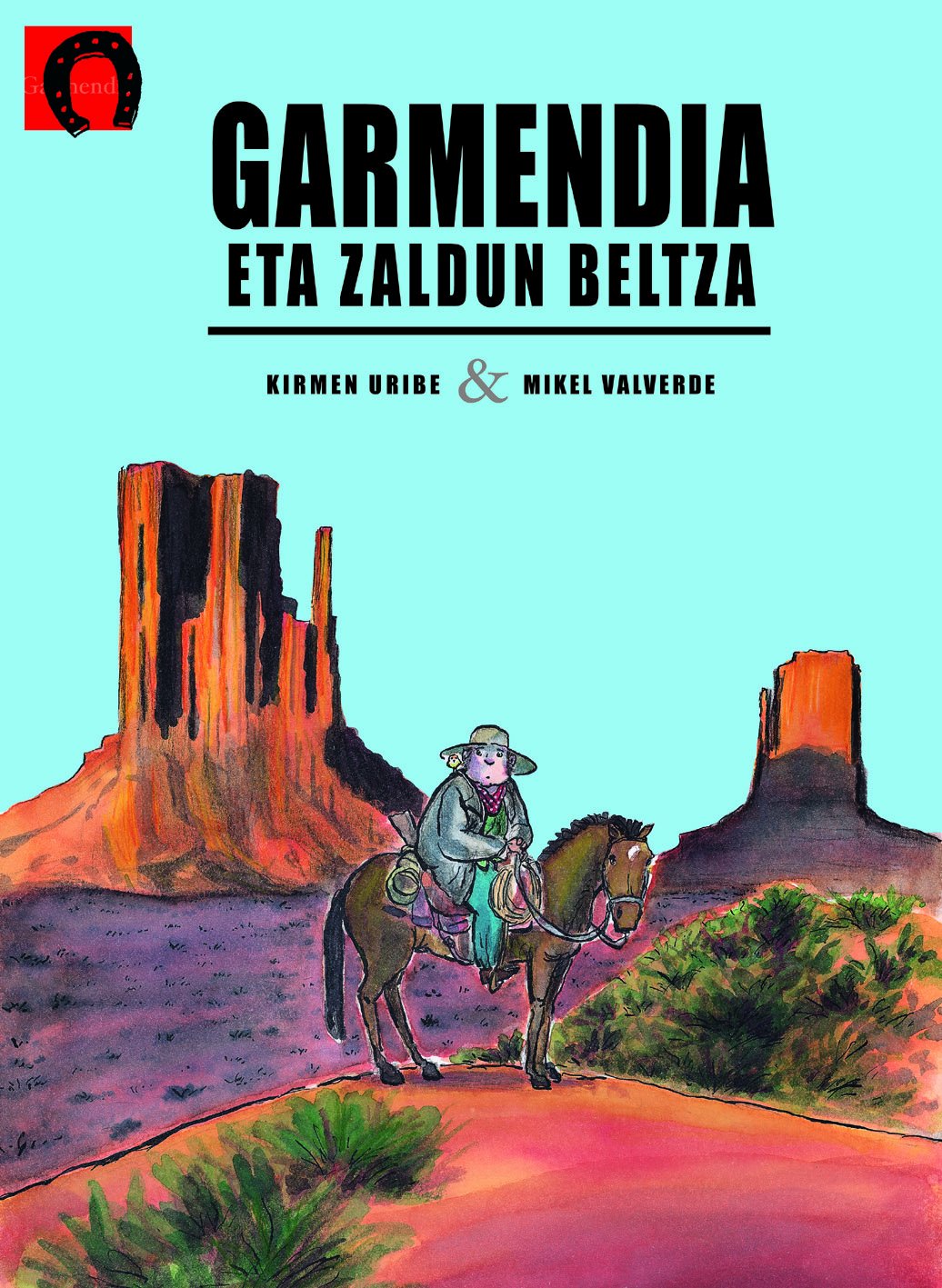 Garmendia eta zaldun beltza Children's books