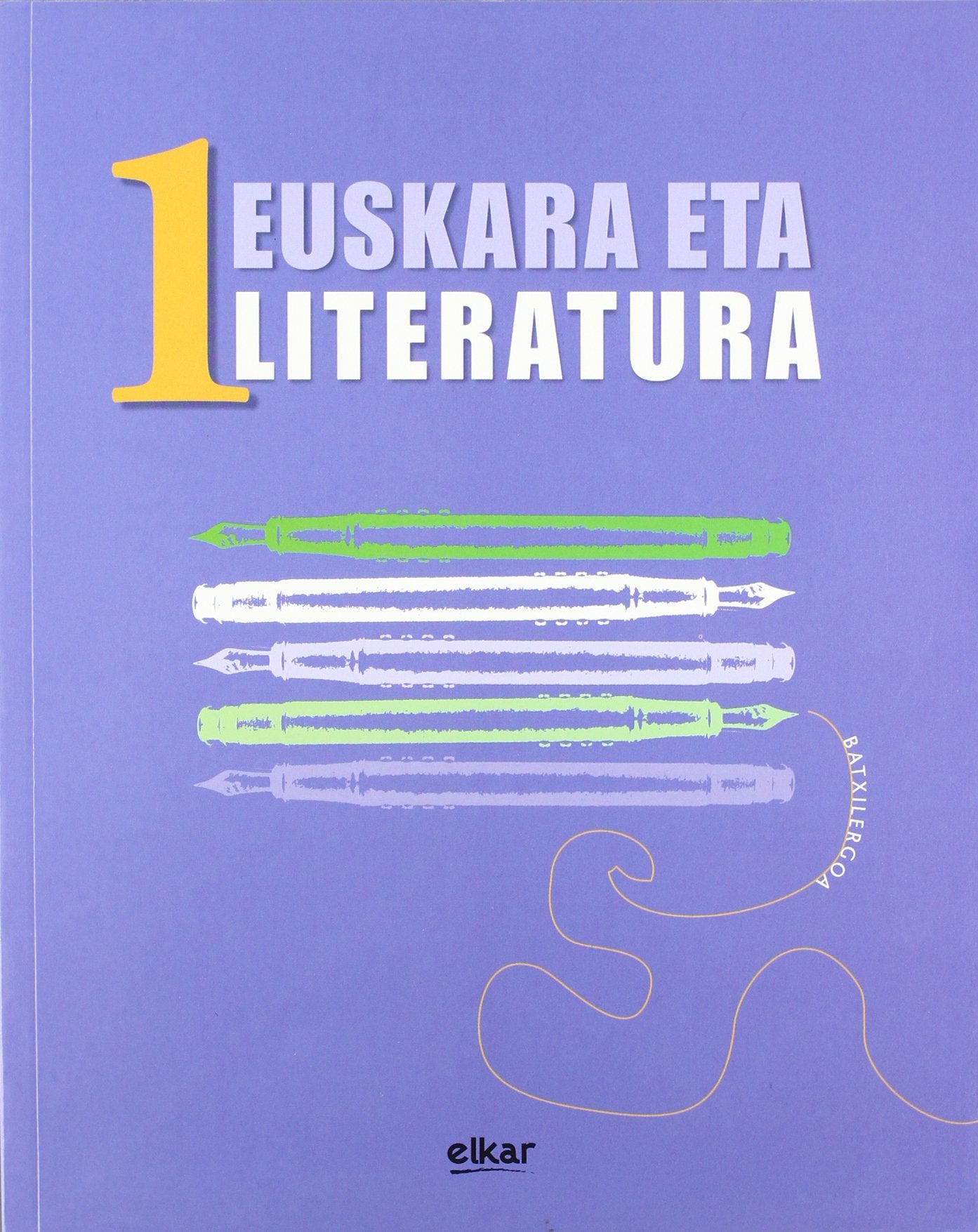 Batx 1 - euskara eta literatura book