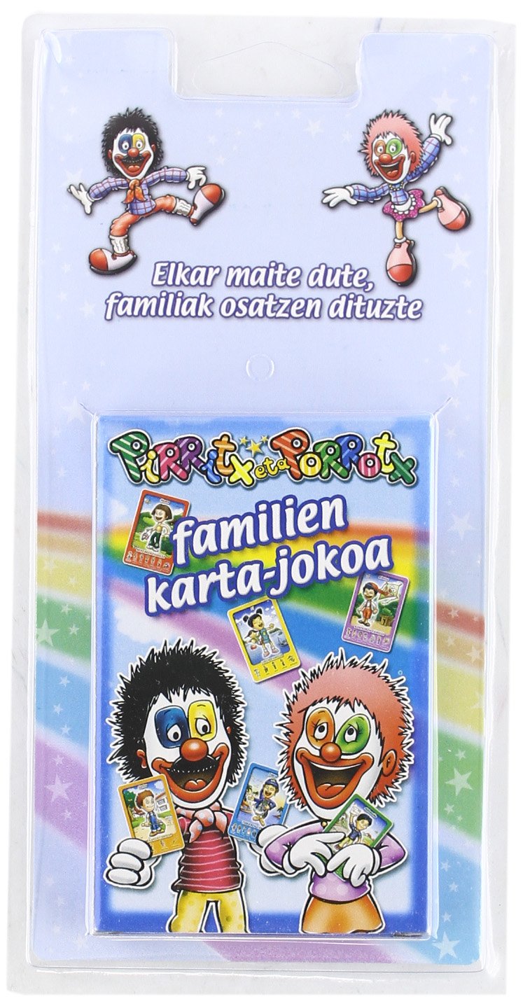Pirritx eta Porrotx. Familien karta-jokoak (Familiak milakolore) Books
