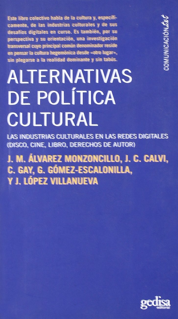 Alternativas de política cultural Media & Communication