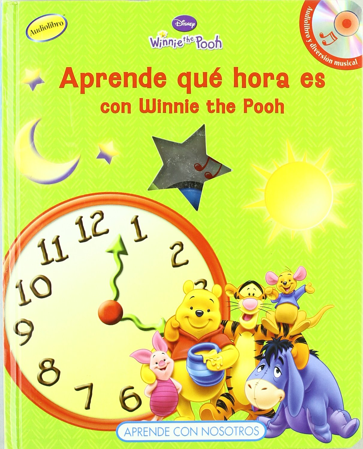 Aprende qué hora es con Winnie the Pooh book