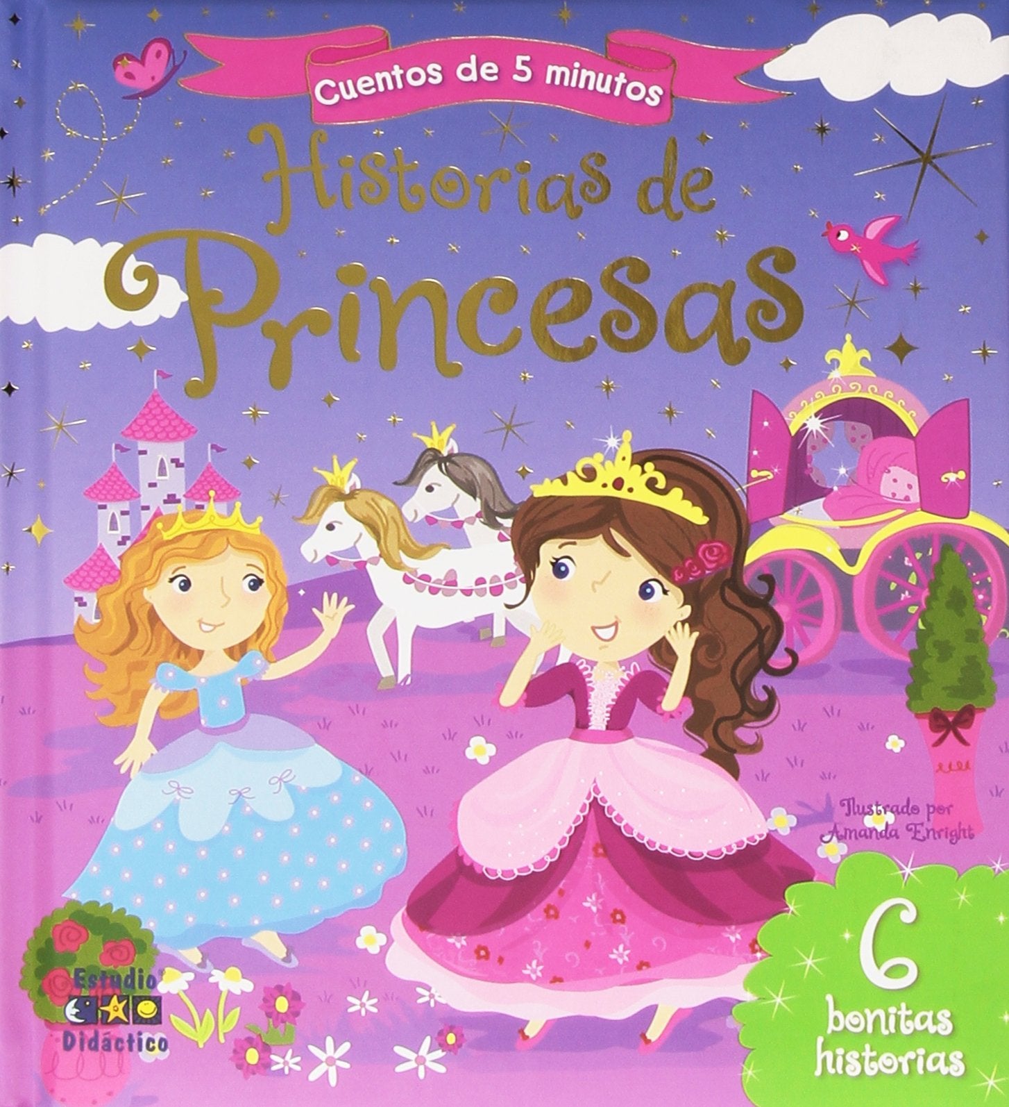 HISTORIAS DE PRINCESAS (Historias de 5 minutos, Band 5) Children's books