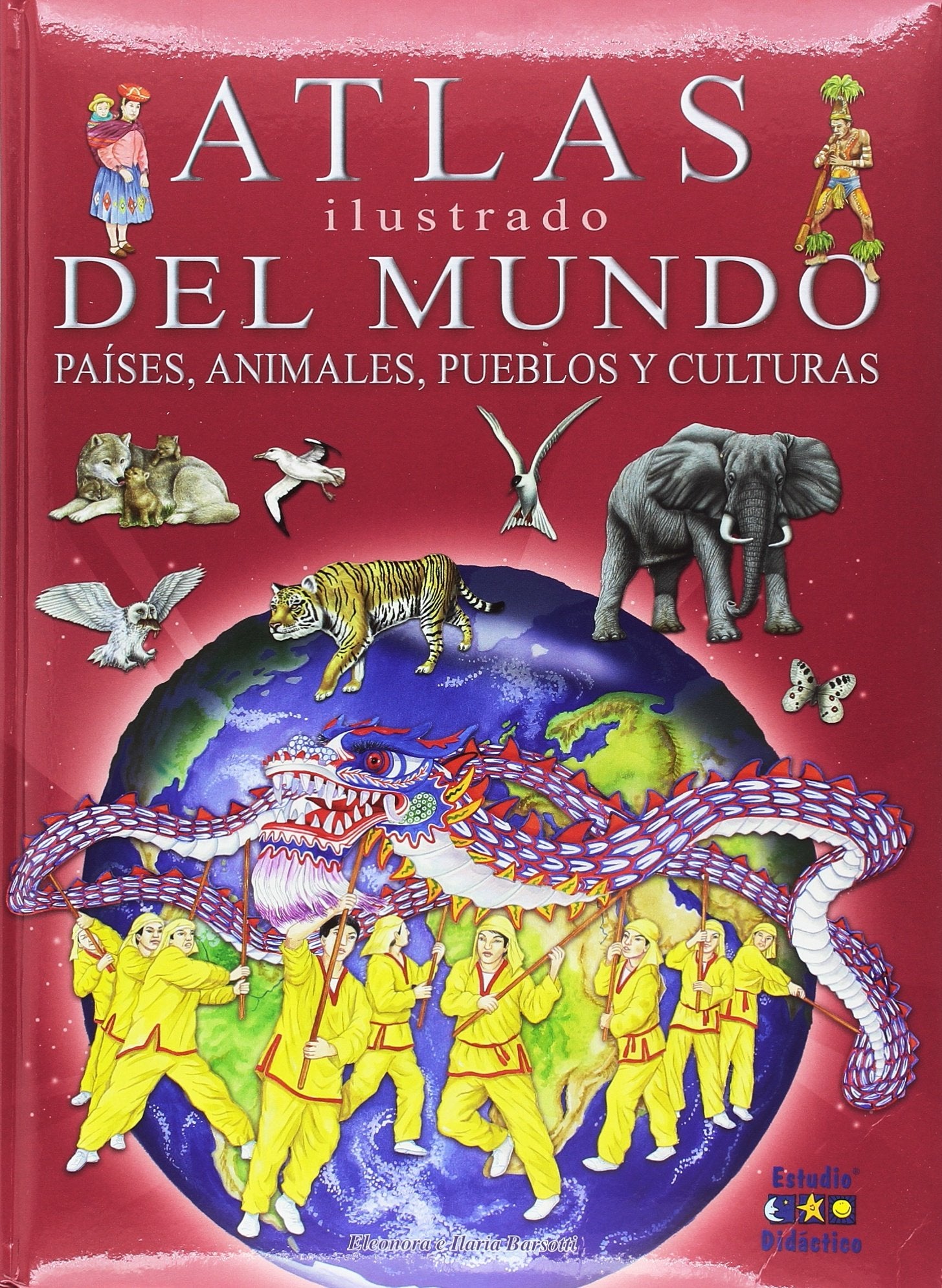 ATLAS ILUSTRADO DEL MUNDO, PAÍSES, ANIMALES, PUEBLOS Y CULTURAS Books