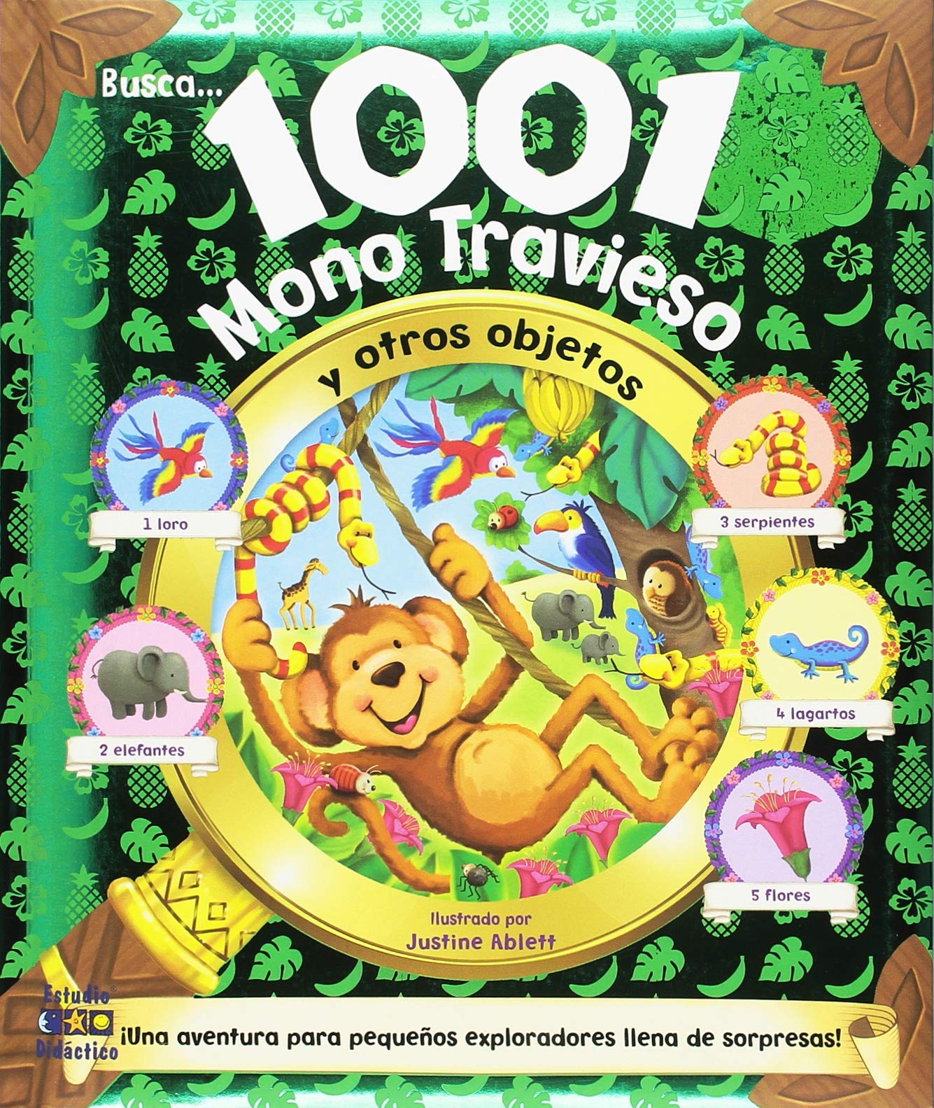 BUSCA 1001 MONO TRAVIESO Y OTROS OBJETOS book