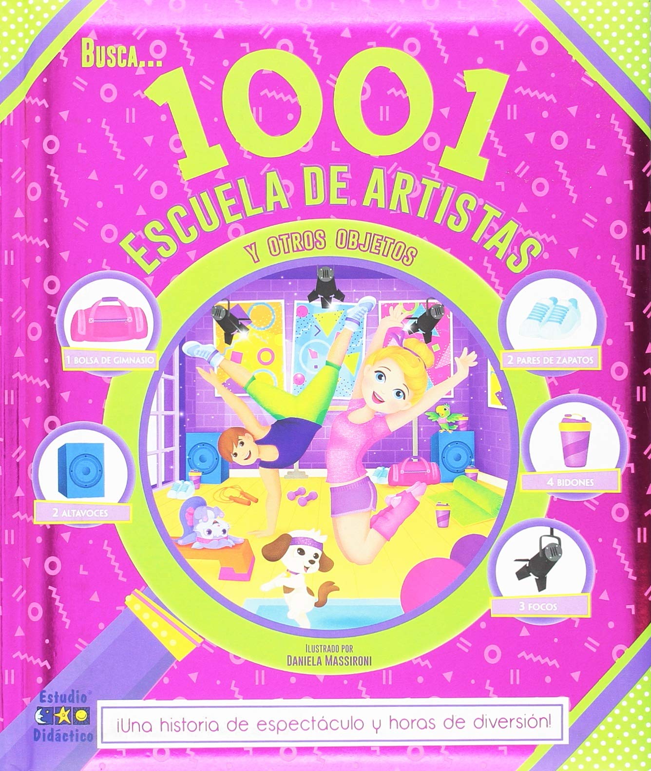 BUSCA 1001 ESCUELA DE ARTISTAS Y OTROS OBJETOS (Busca y encuentra, Band 15) Novels & Short Stories