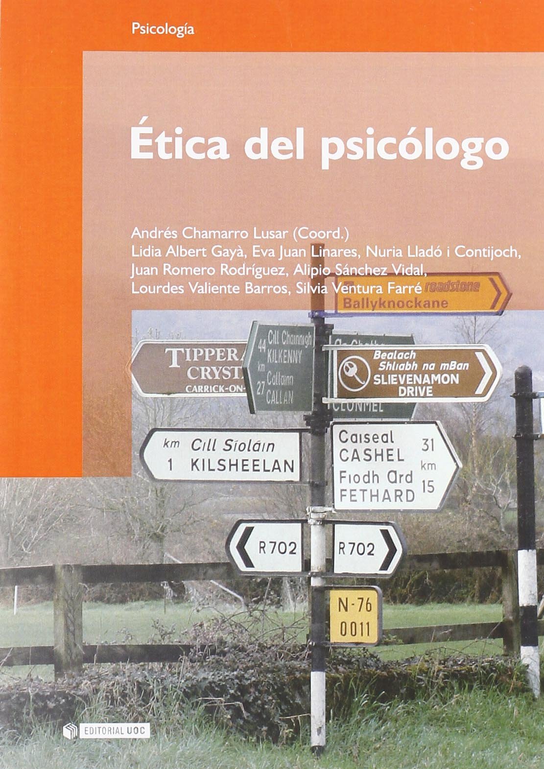 Chamarro Lusar, A: Ética del psicólogo book