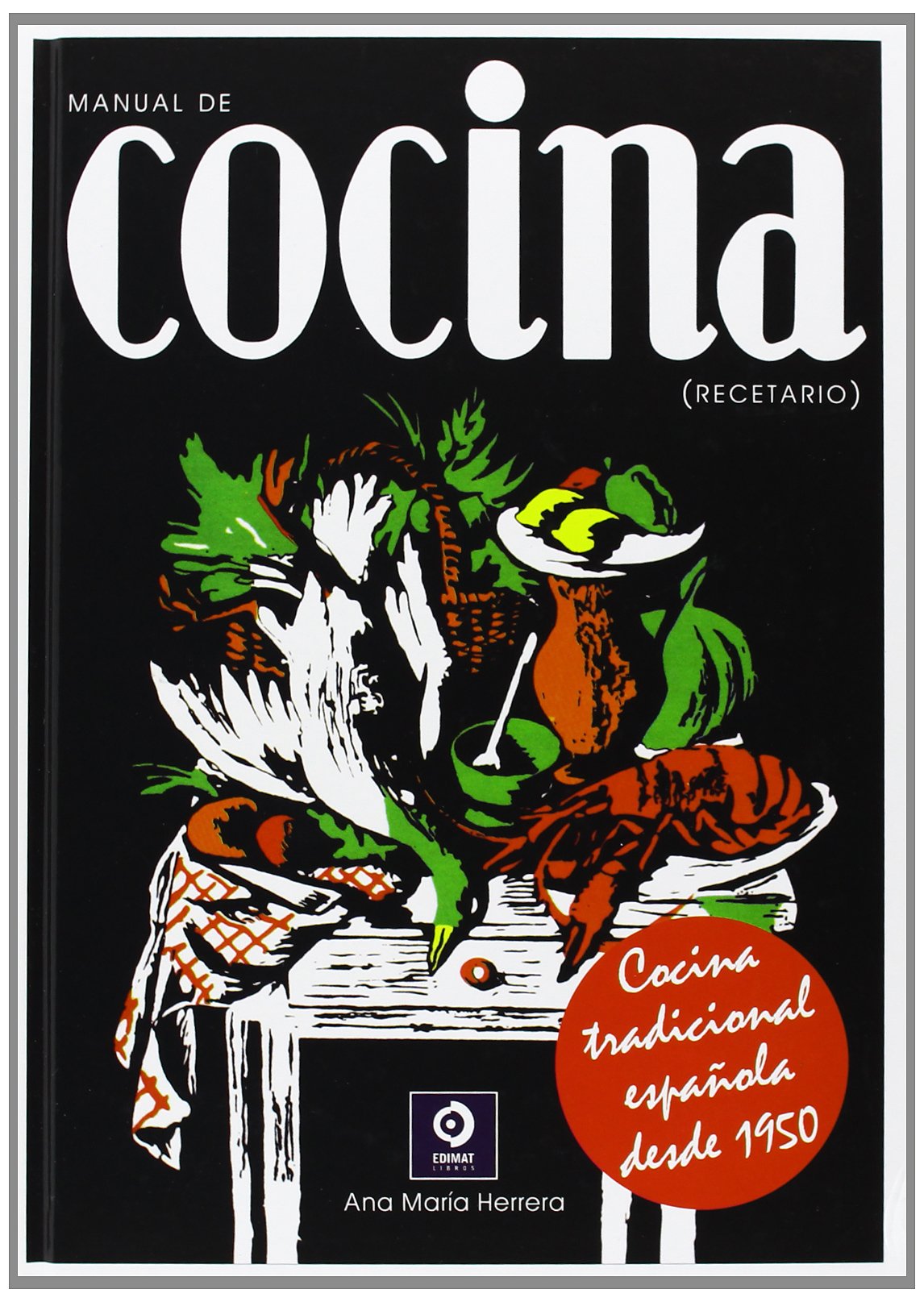 Manual de cocina : recetario book