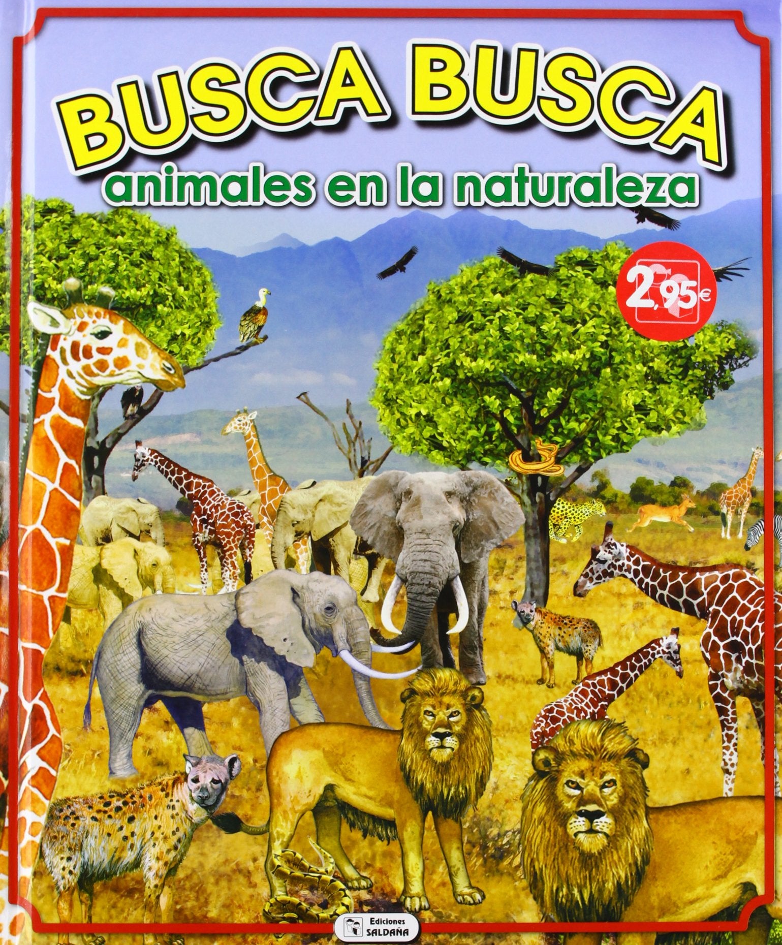 Busca busca animales en la naturaleza Books