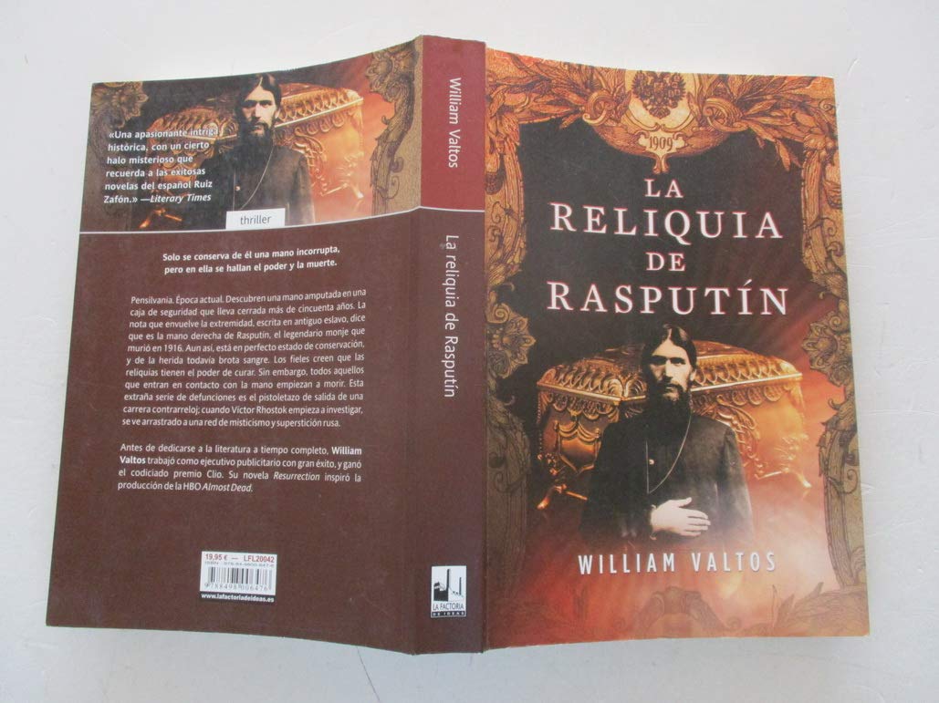 La reliquia de Rasputin / The Rasputin Relic book
