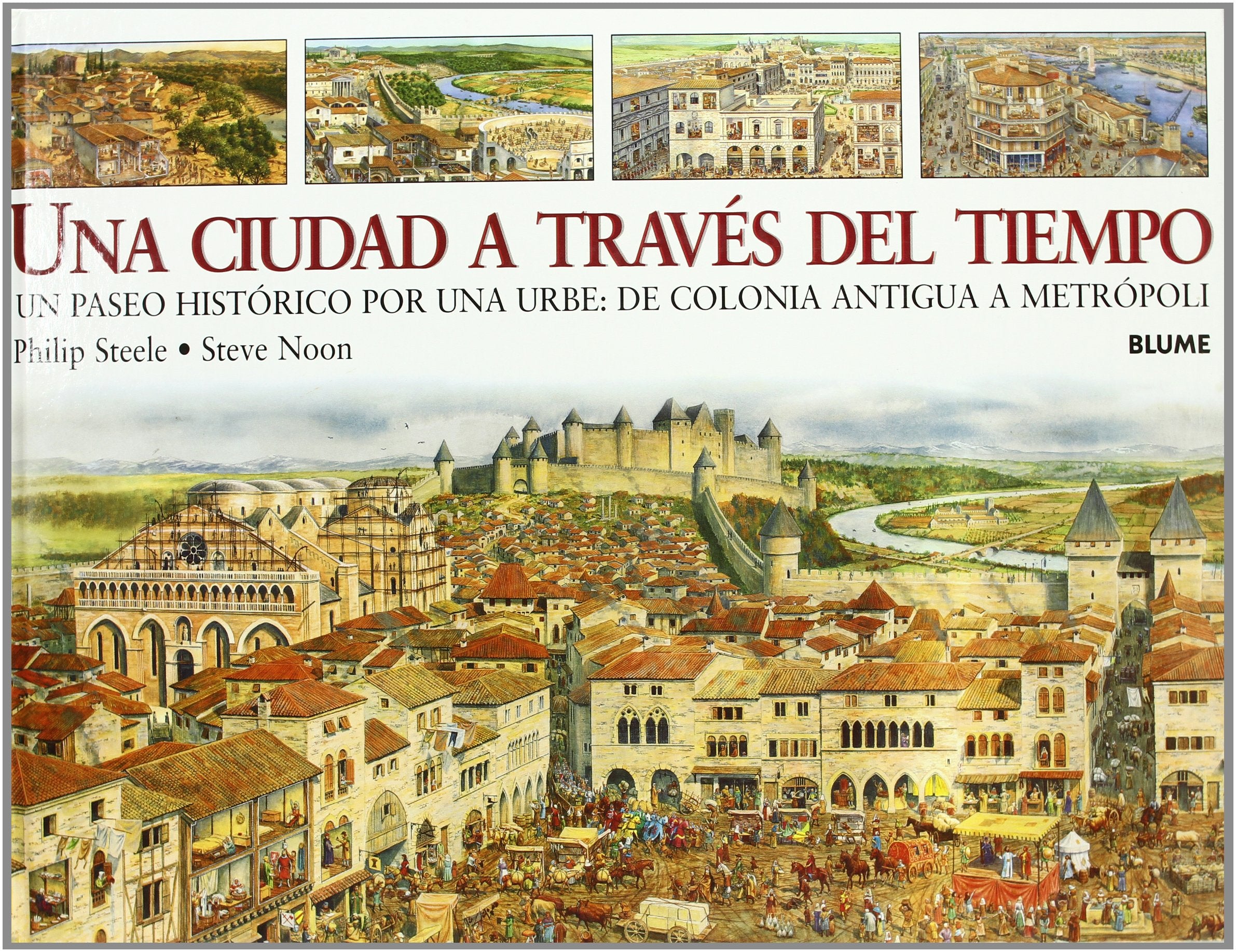 Una ciudad a través del tiempo : un paseo histórico por una urbe : de colonia antigua a metrópoli Social Sciences