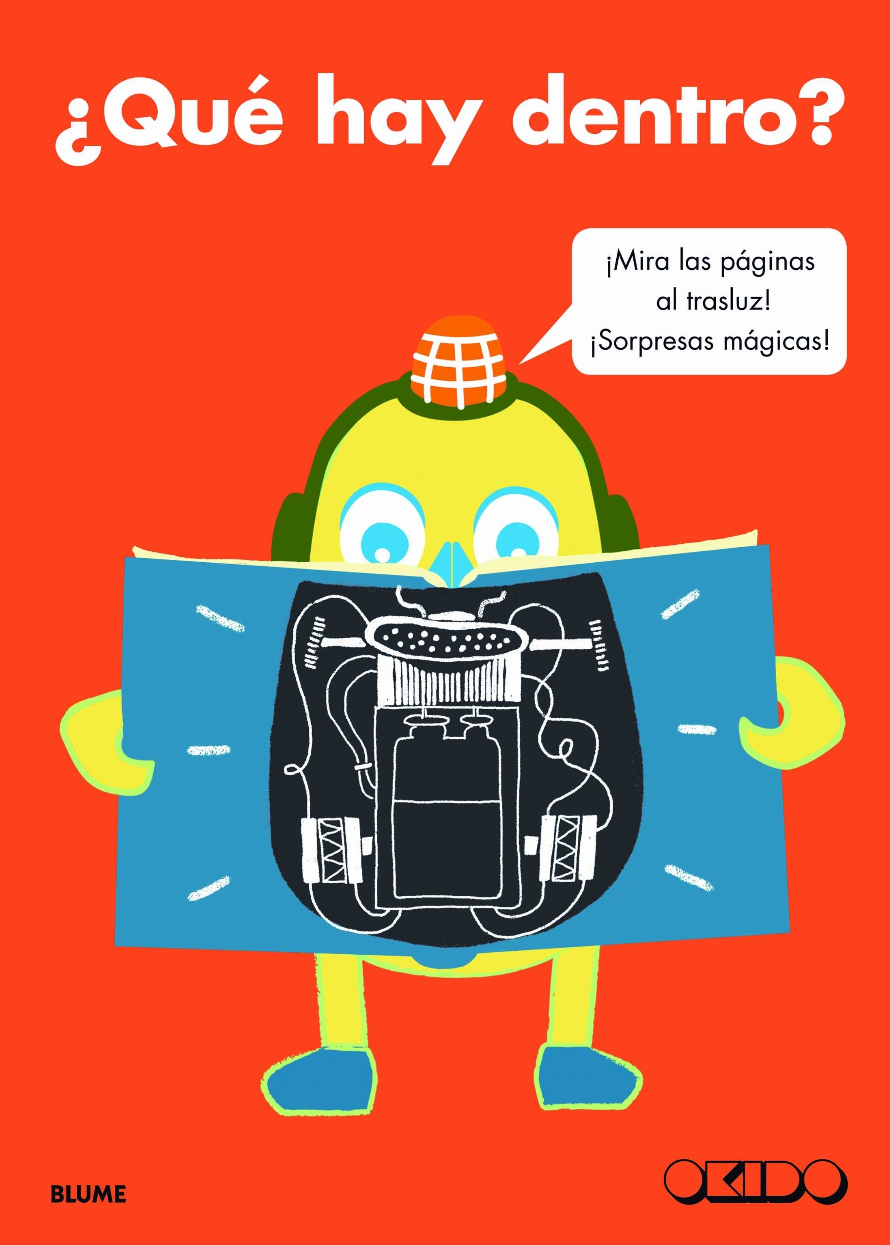 ¿Qué hay dentro?: ¡Mira las páginas al trasluz! book