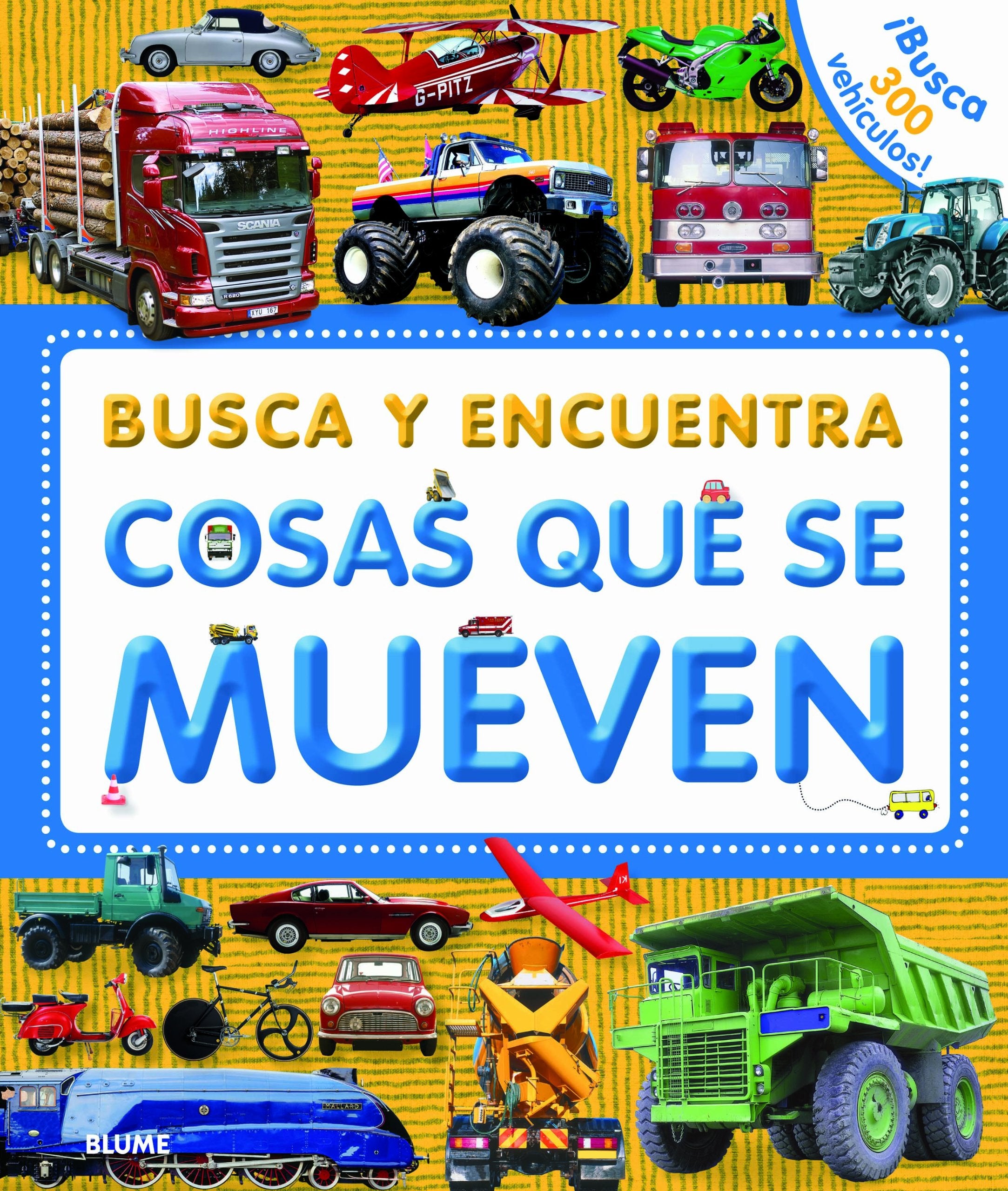 Busca y encuentra. Cosas que se mueven book