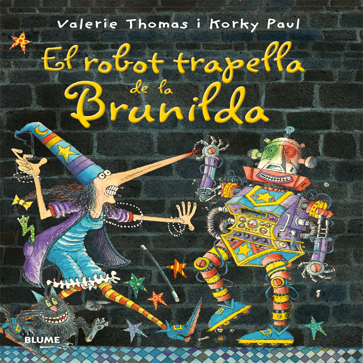 Bruixa Brunilda. El robot trapella de la Brunilda book