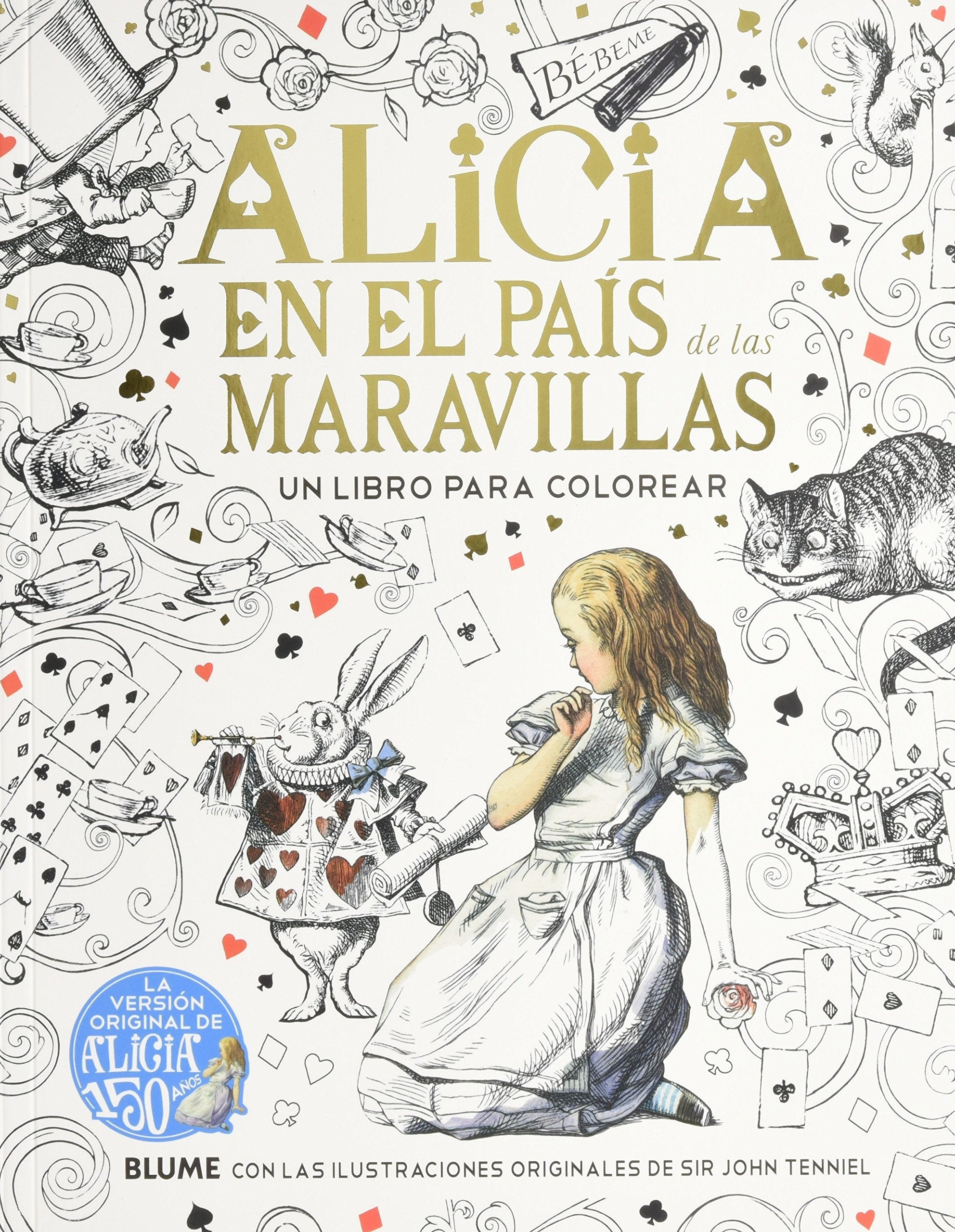 Alicia en el País de las Maravillas: Un libro para colorear Social Sciences