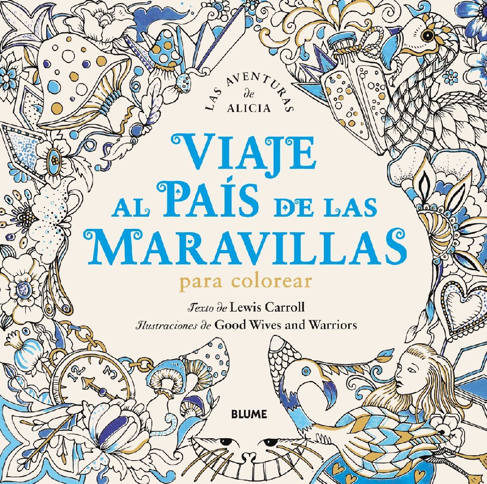 Viaje al País de las Maravillas: Una aventura para colorear book