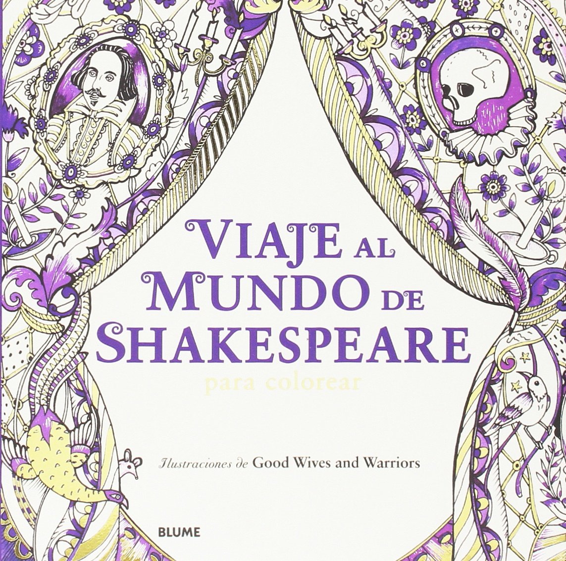 Viaje al mundo de Shakespeare: para colorear book
