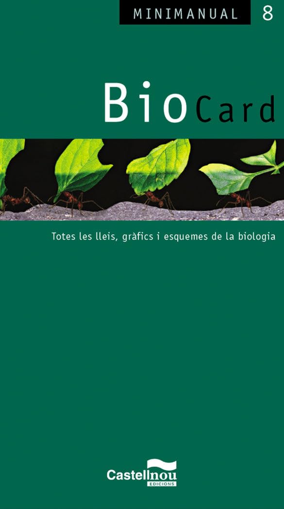 BioCard : totes les lleis, gràfics i esquemes de la biologia book