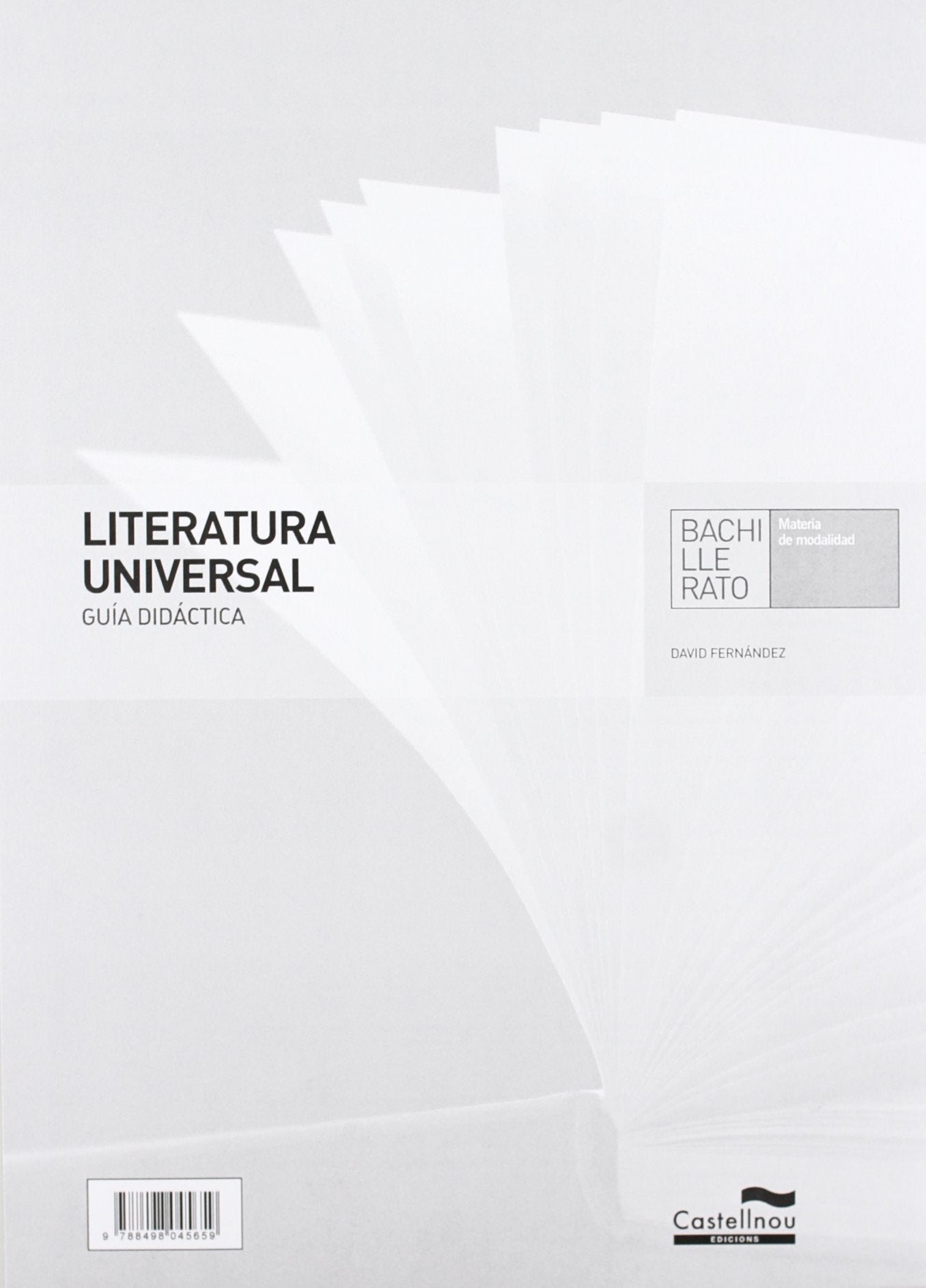 Guía Didáctica Literatura Universal (Castellano) Books