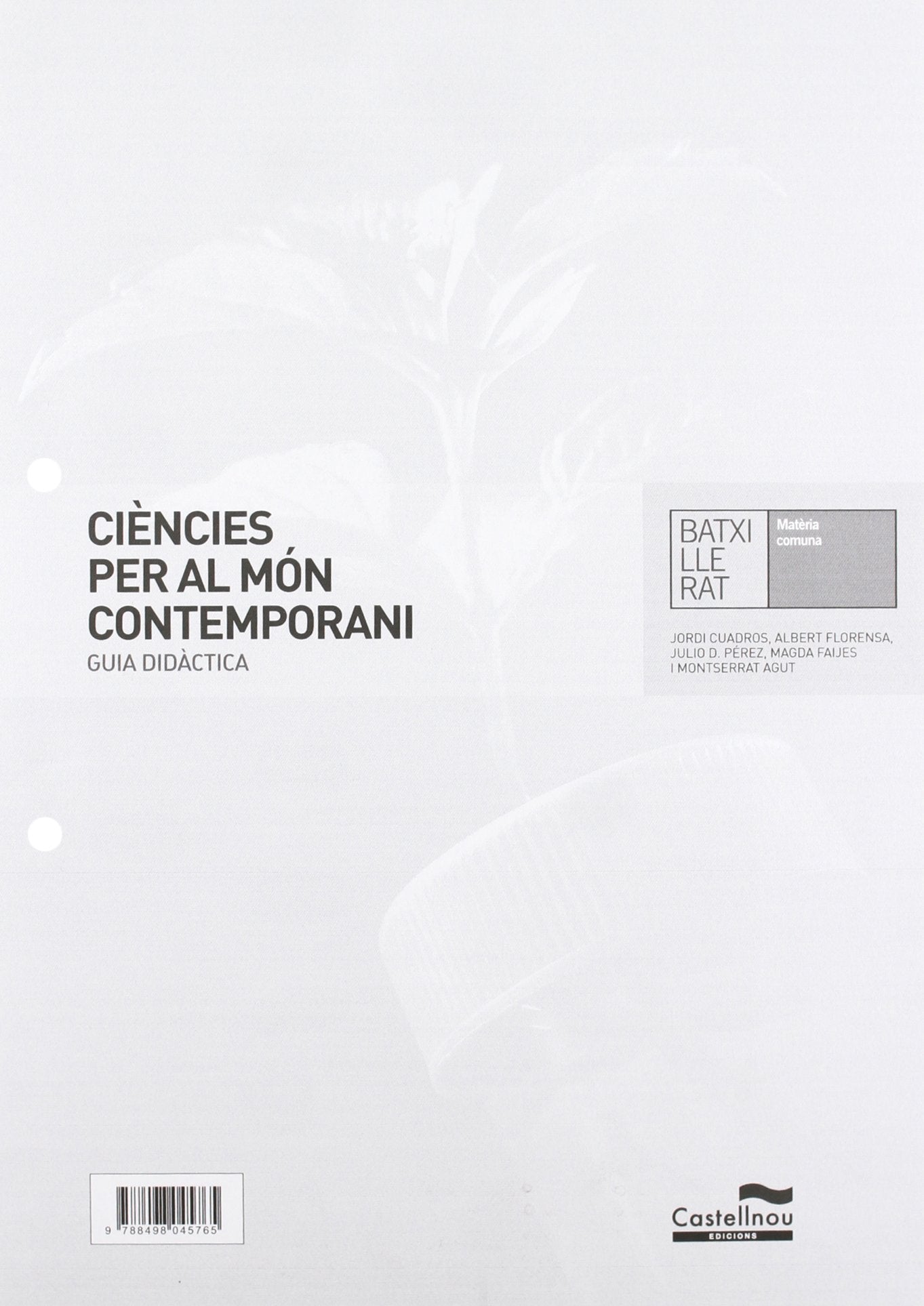 Guia Didàctica Ciències per al món contemporani Books