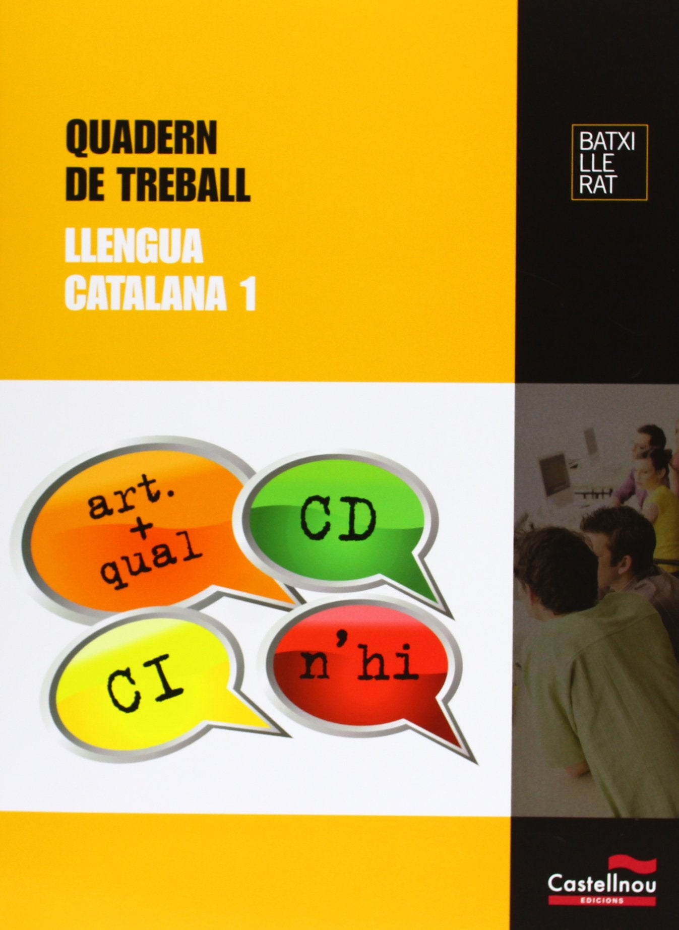 Quadern de treball Llengua Catalana 1 book