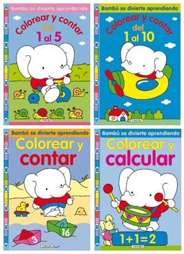 Bambú se divierte aprendiendo (4 títulos) Books