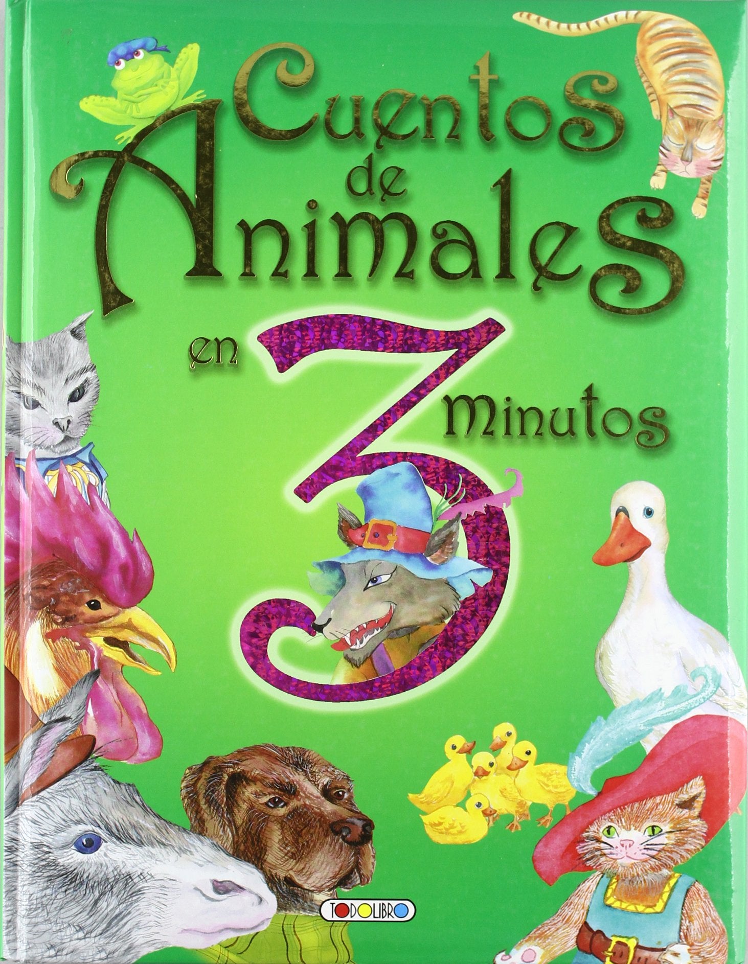 Cuentos de animales en 3 minutos book