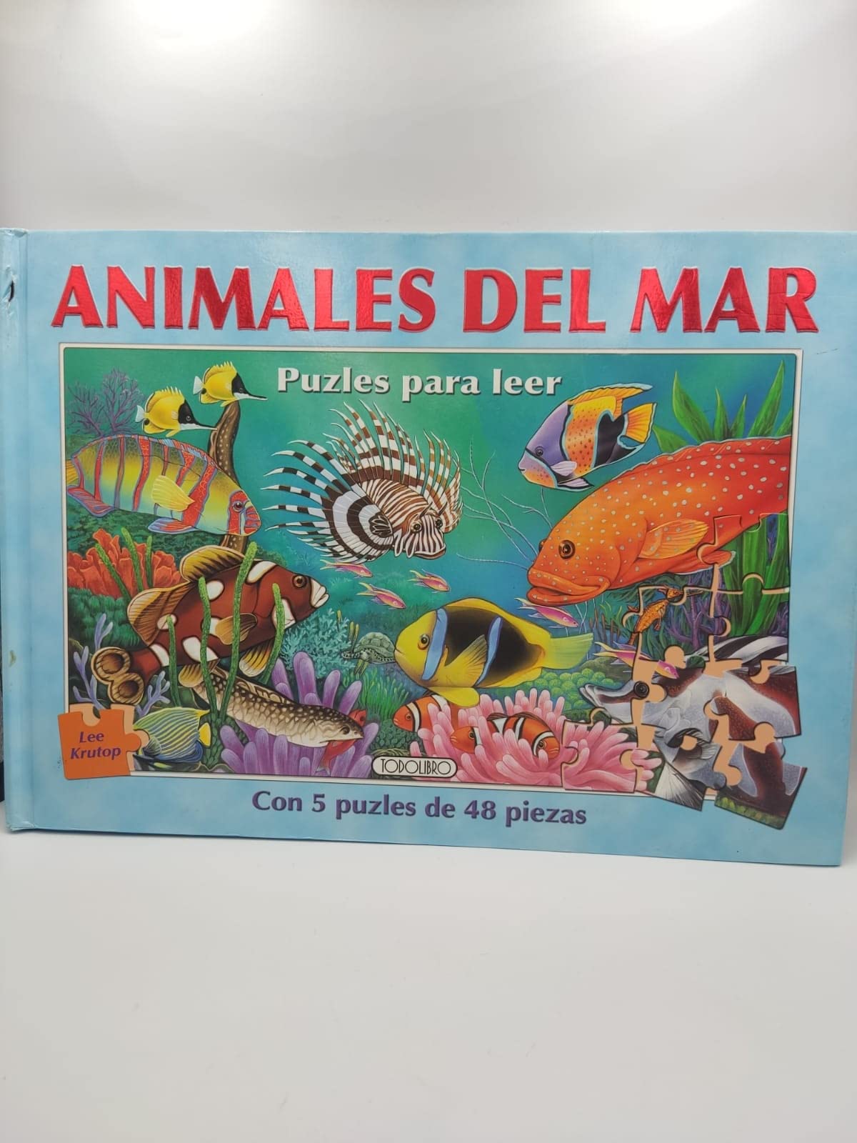 Puzles para leer. Animales del mar Social Sciences