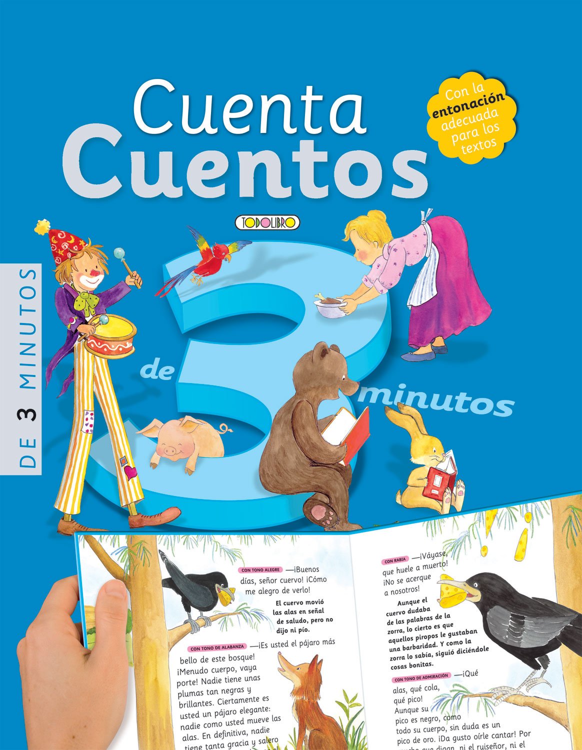 Cuentos en tres minutos (Cuenta cuentos) Learning & Reference