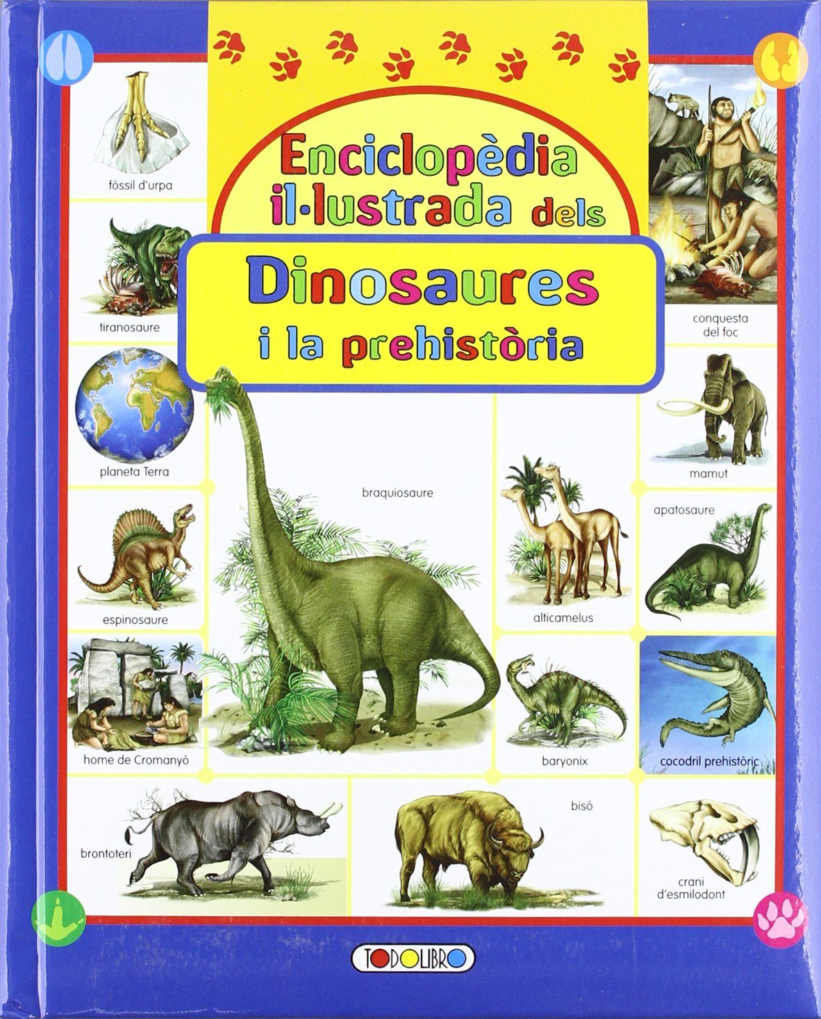 Enciclopédia il-ilustrada de los dinosaures y la prehistória (Petites enciclopèdies) Books