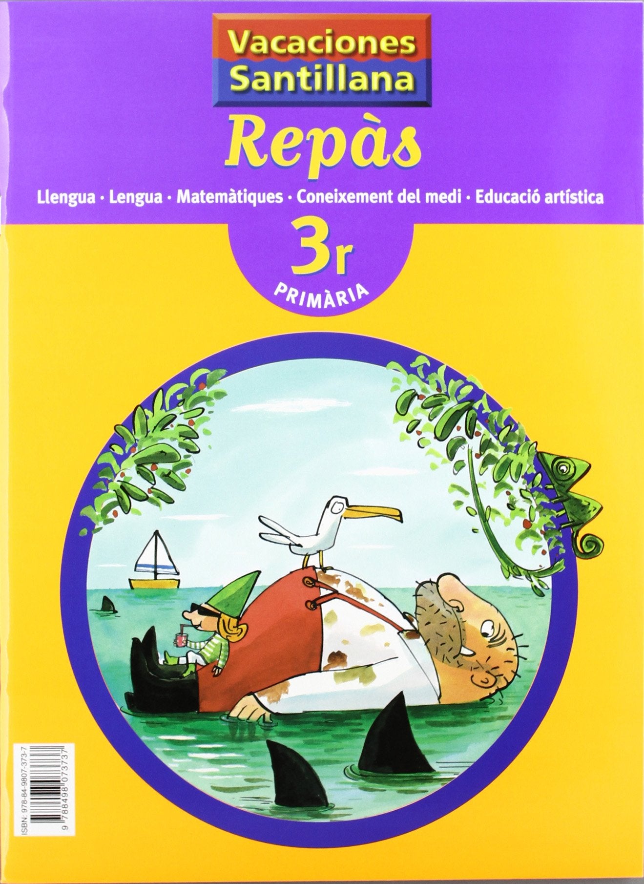 Vacaciones Santillana, 3 Educació Primària. Quadern repas Books