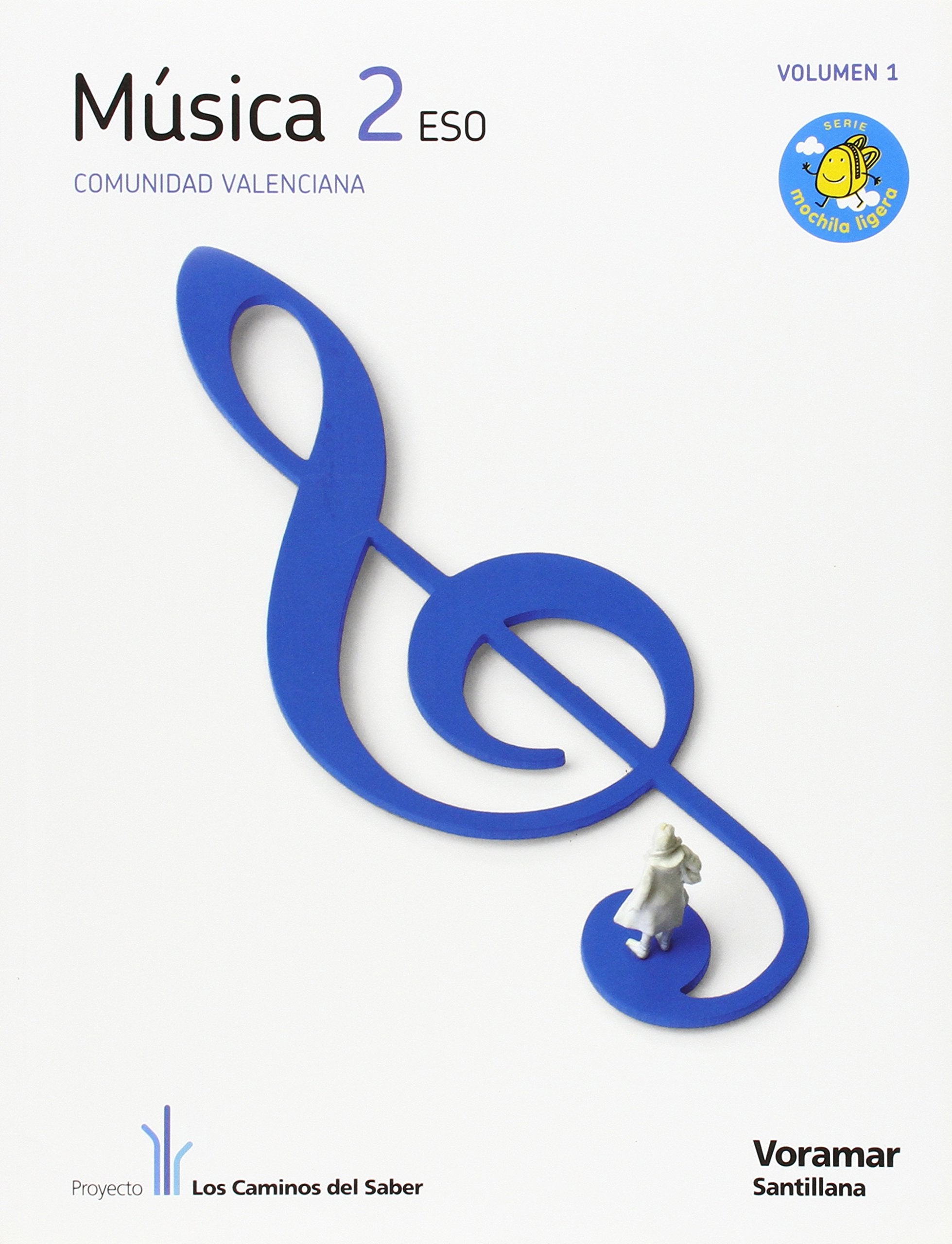 MUSICA 2 ESO M LIGERA LOS CAMINOS DEL SABER book