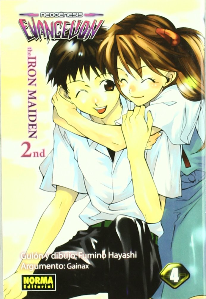 NEOGÉNESIS EVANGELION THE IRON MAIDEN 2nd 4 book