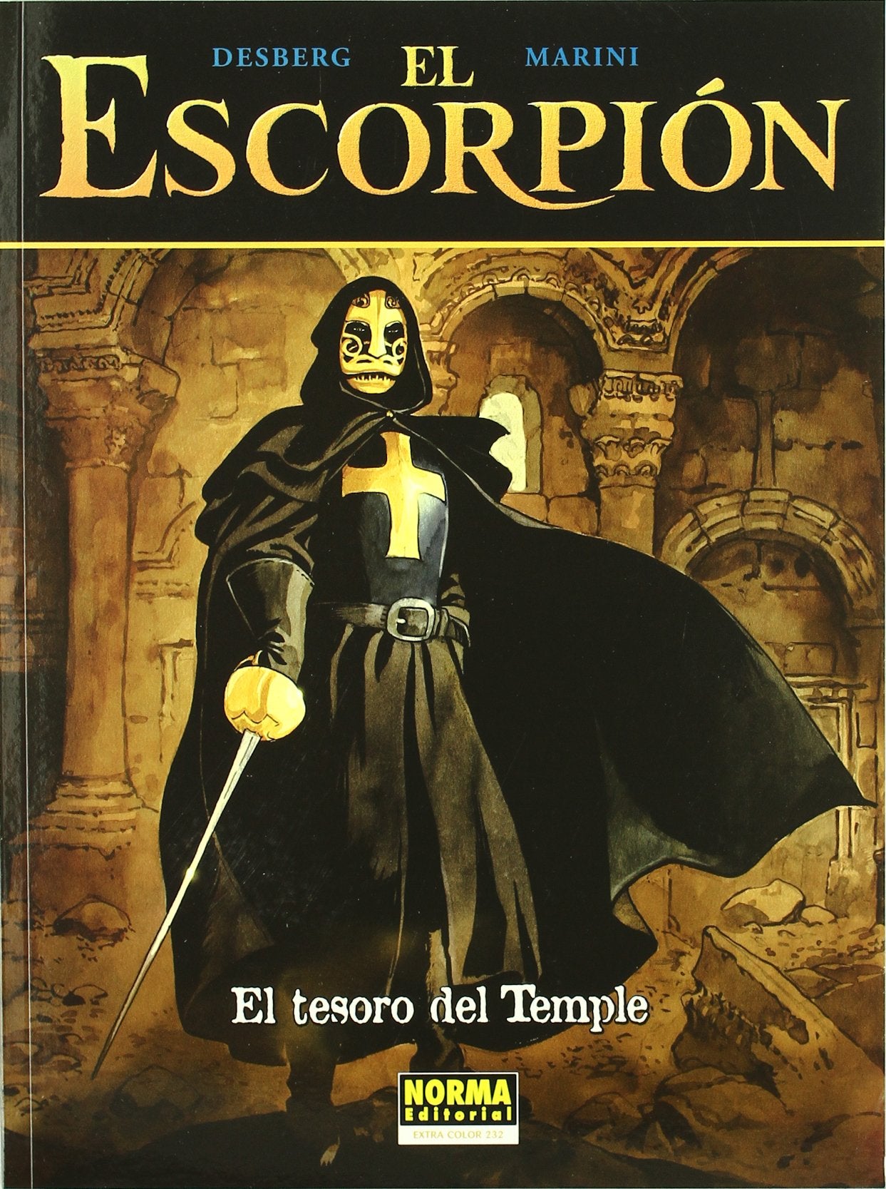 El escorpión 6, El tesoro del Temple Manga