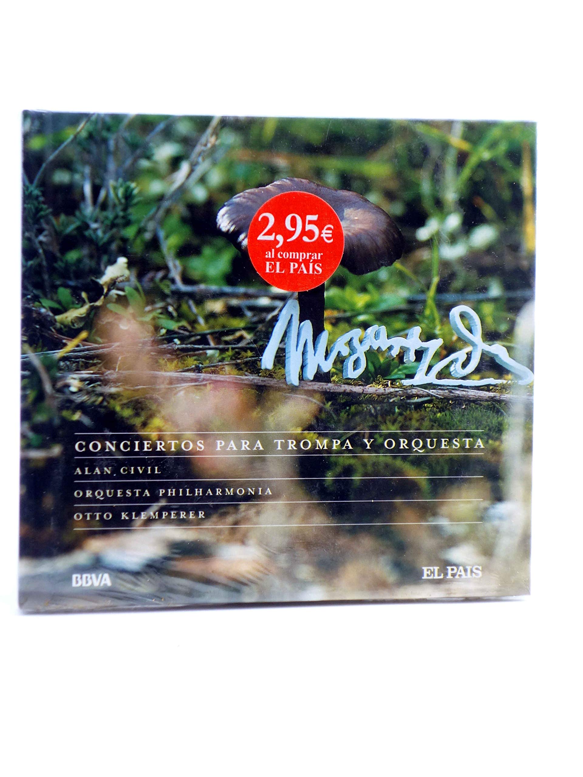 CD LIBRO MOZART 250 ANIVERSARIO 15. Conciertos Para Trompa Y Orquesta Books