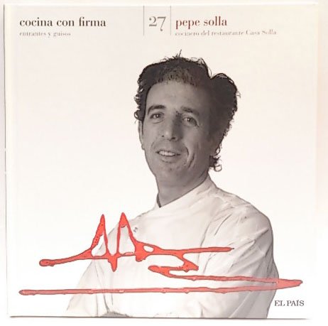 Cocina con firma. Tomo 27. Pepe Solla 1 book