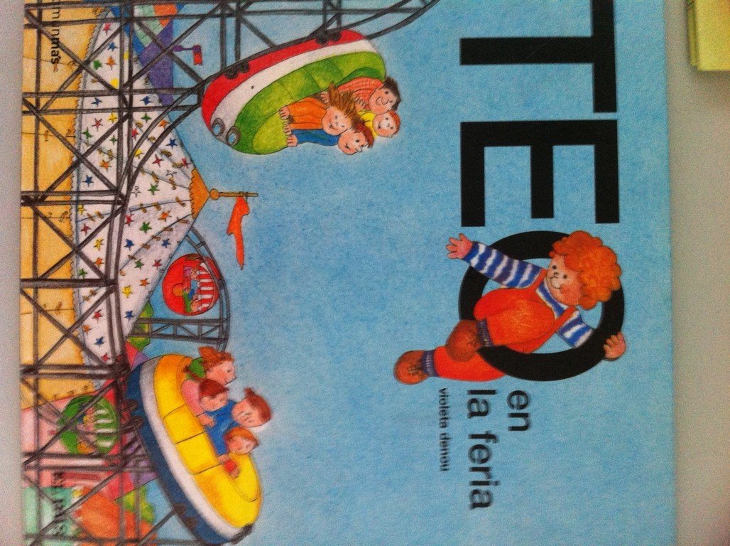 Teo en la feria Books