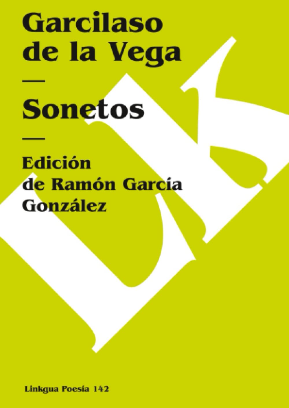 Sonetos (Poesía, Band 142) Poetry