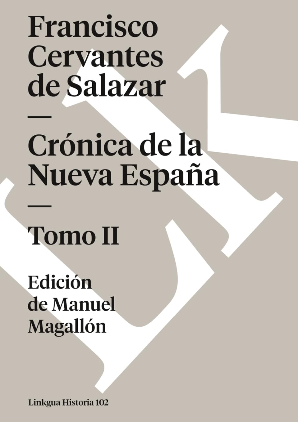 Crónica de la Nueva España Social Sciences