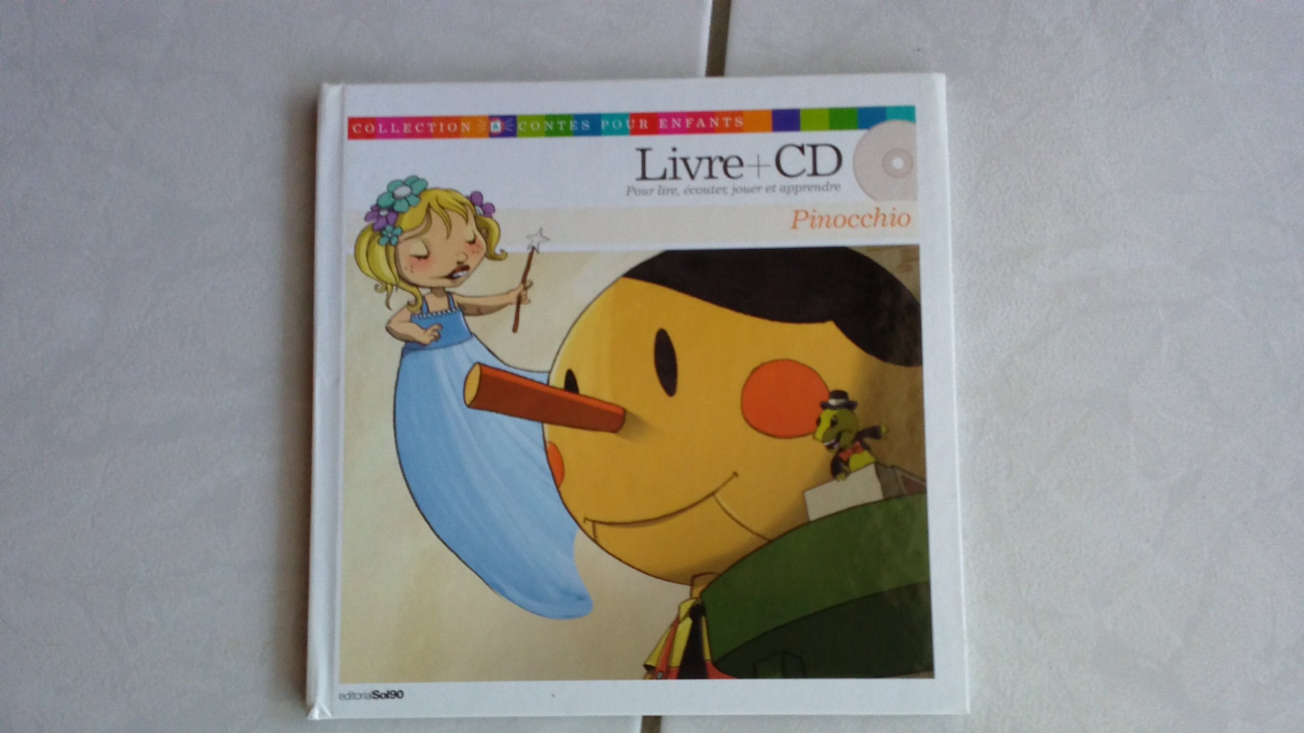 Product Image: Pinocchio, livre+CD pour lire, écouter et apprendre
