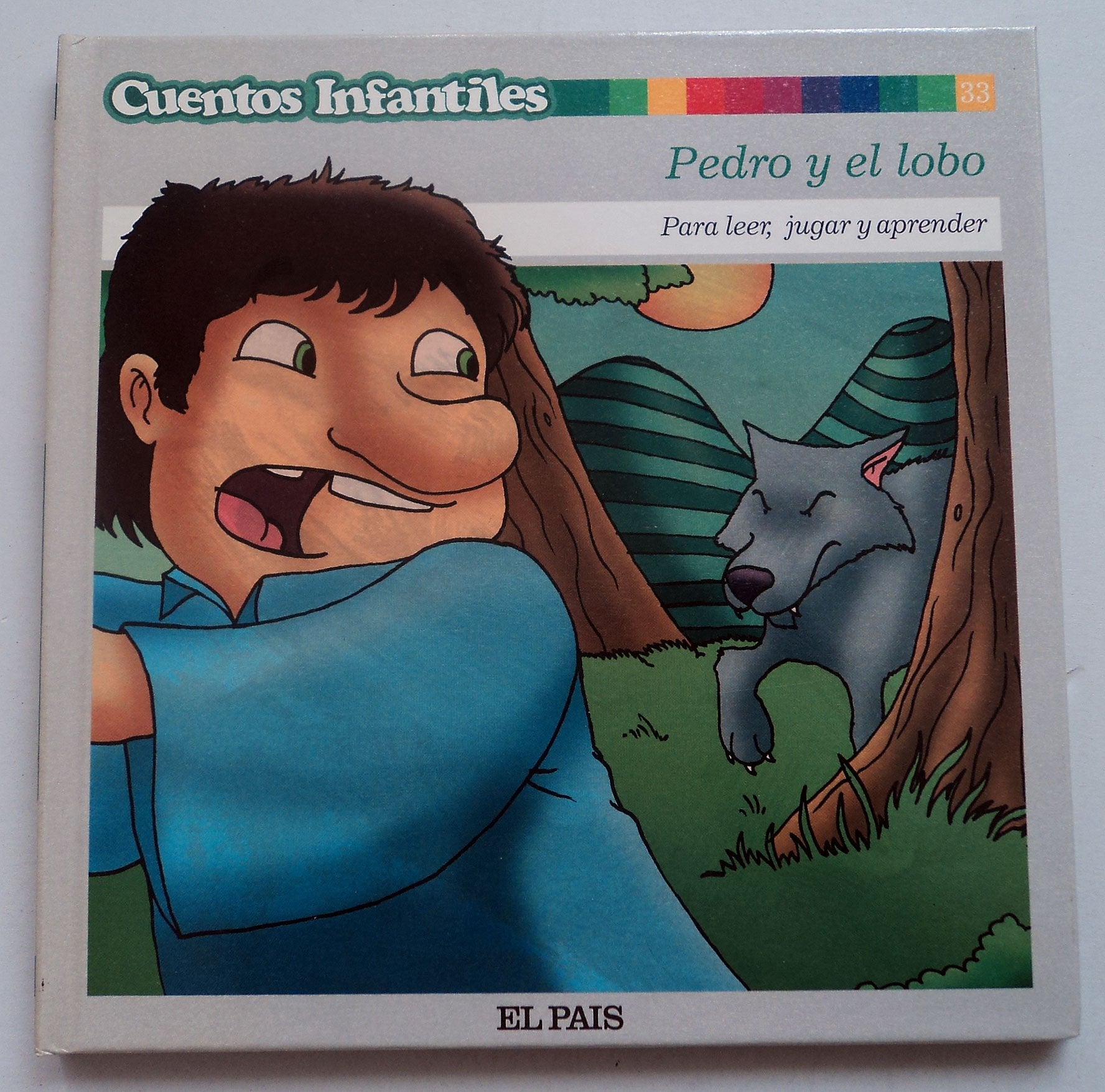 Cuento infantiles - Pedro y el lobo Nº 33 - Para leer, jugar y aprender Books
