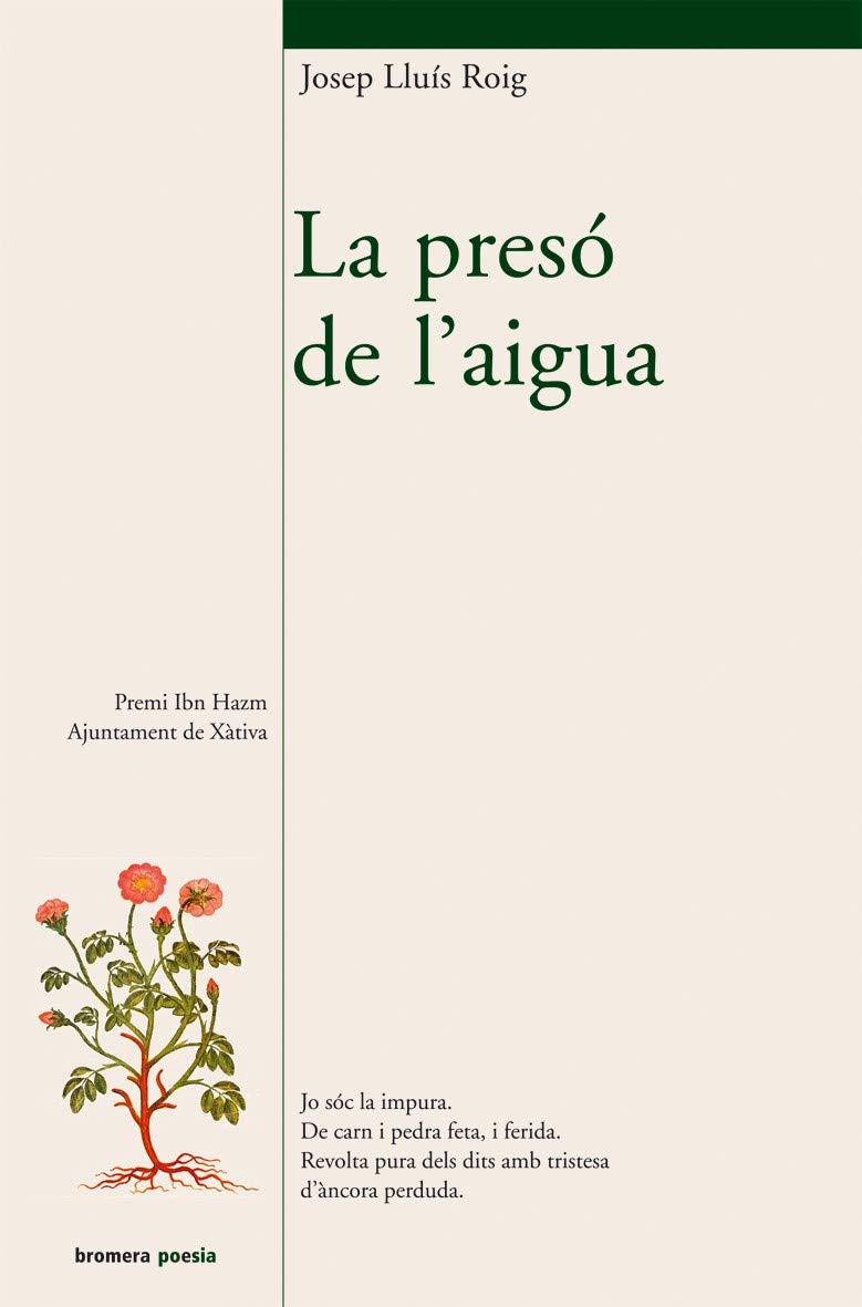 La presó de l'aigua (Bromera Poesia, Band 64) Books